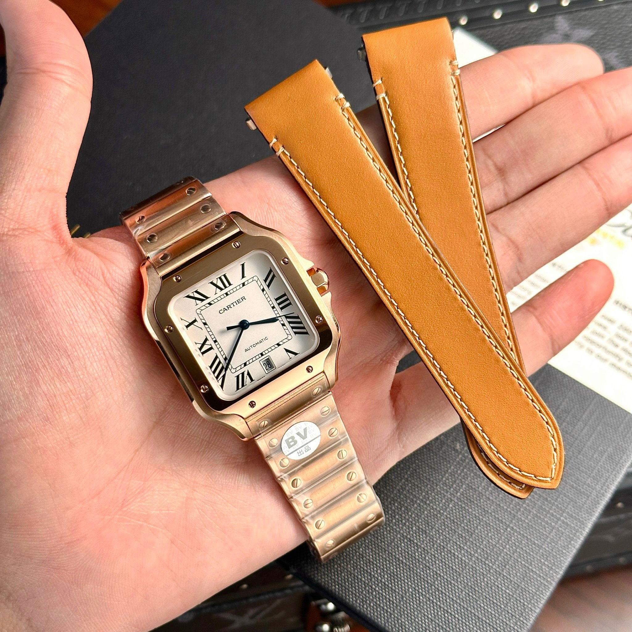 CARTIER SANTOS DE 40 MM - Đồng Hồ Cartier - Nam - DHNTT1518