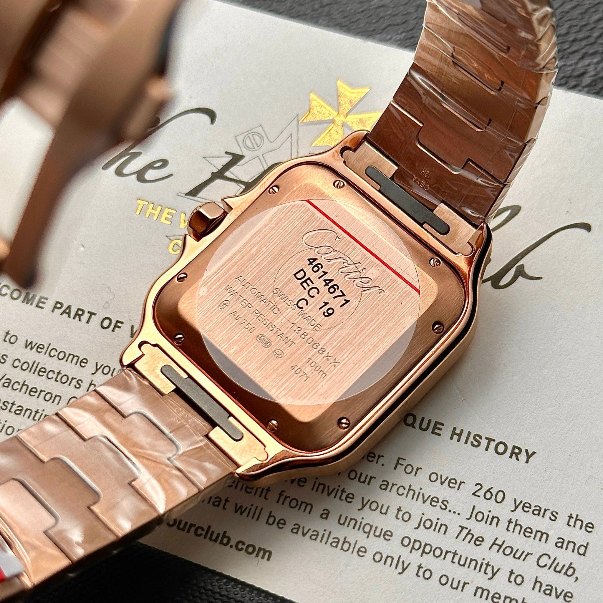 CARTIER SANTOS DE 40 MM - Đồng Hồ Cartier - Nam - DHNTT1518