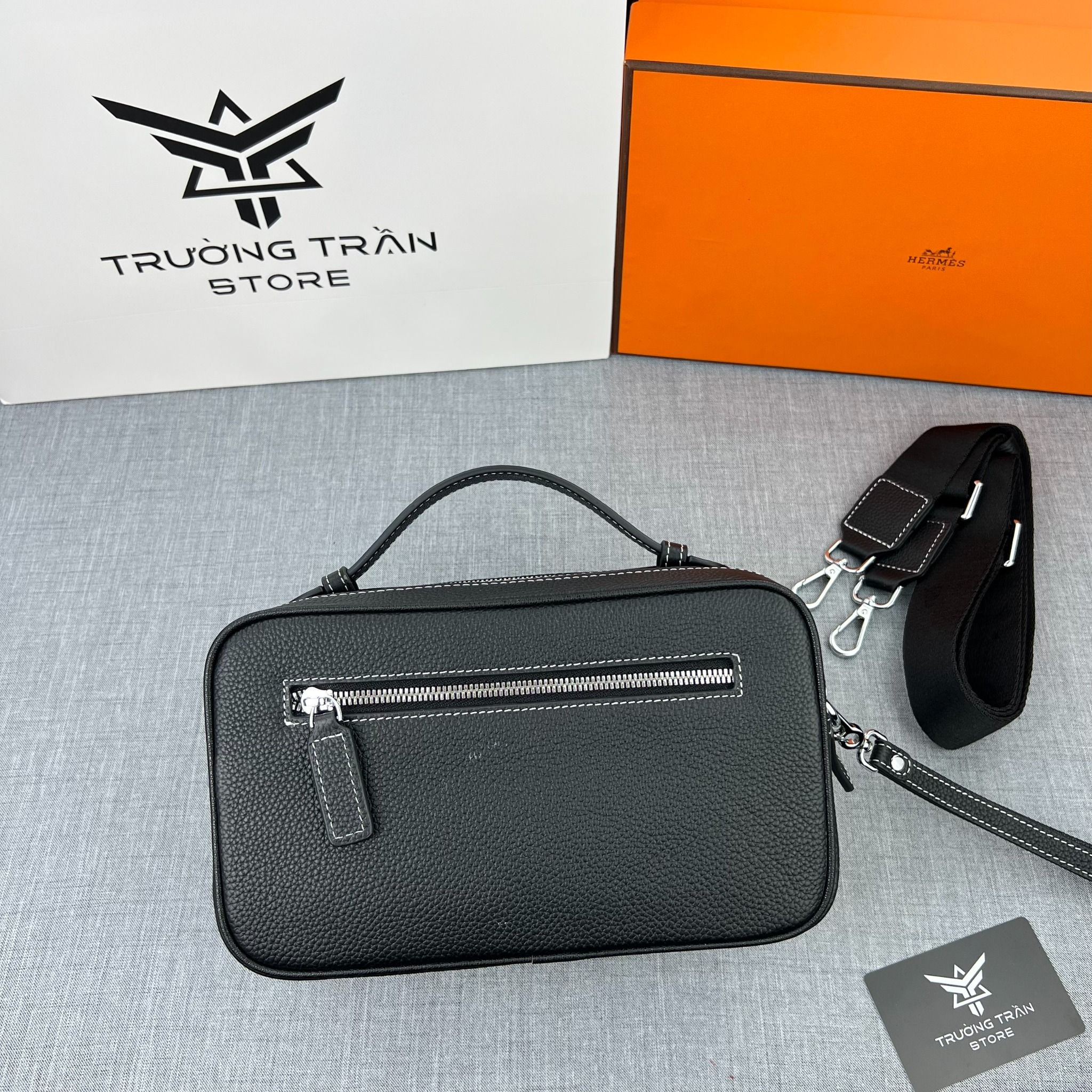 Clutch - Ví Khóa Số Hermes - Nam - CLTT282