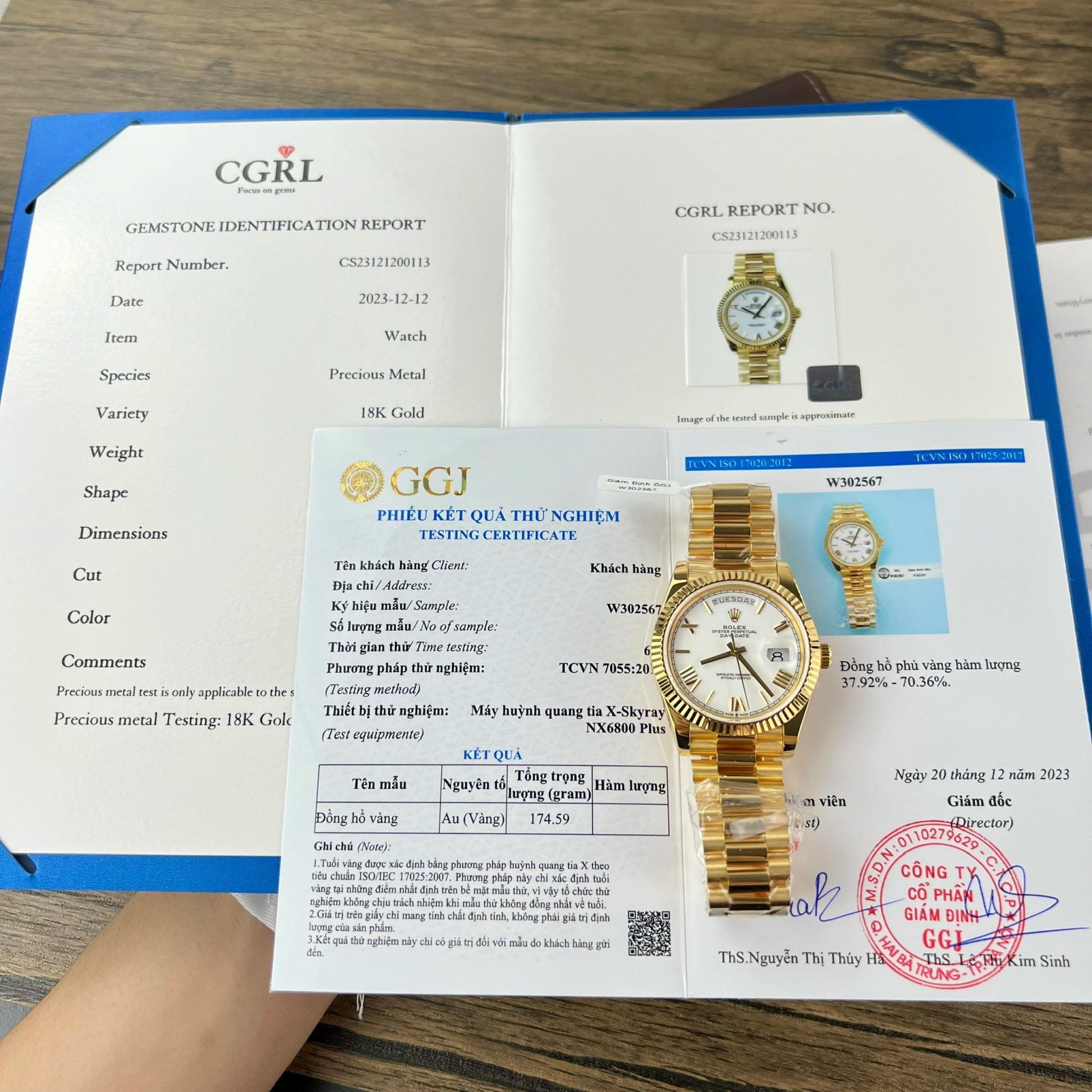 ROLEX DAY-DATE 40 MM - Đồng Hồ Rolex - Nam - DHNTT642
