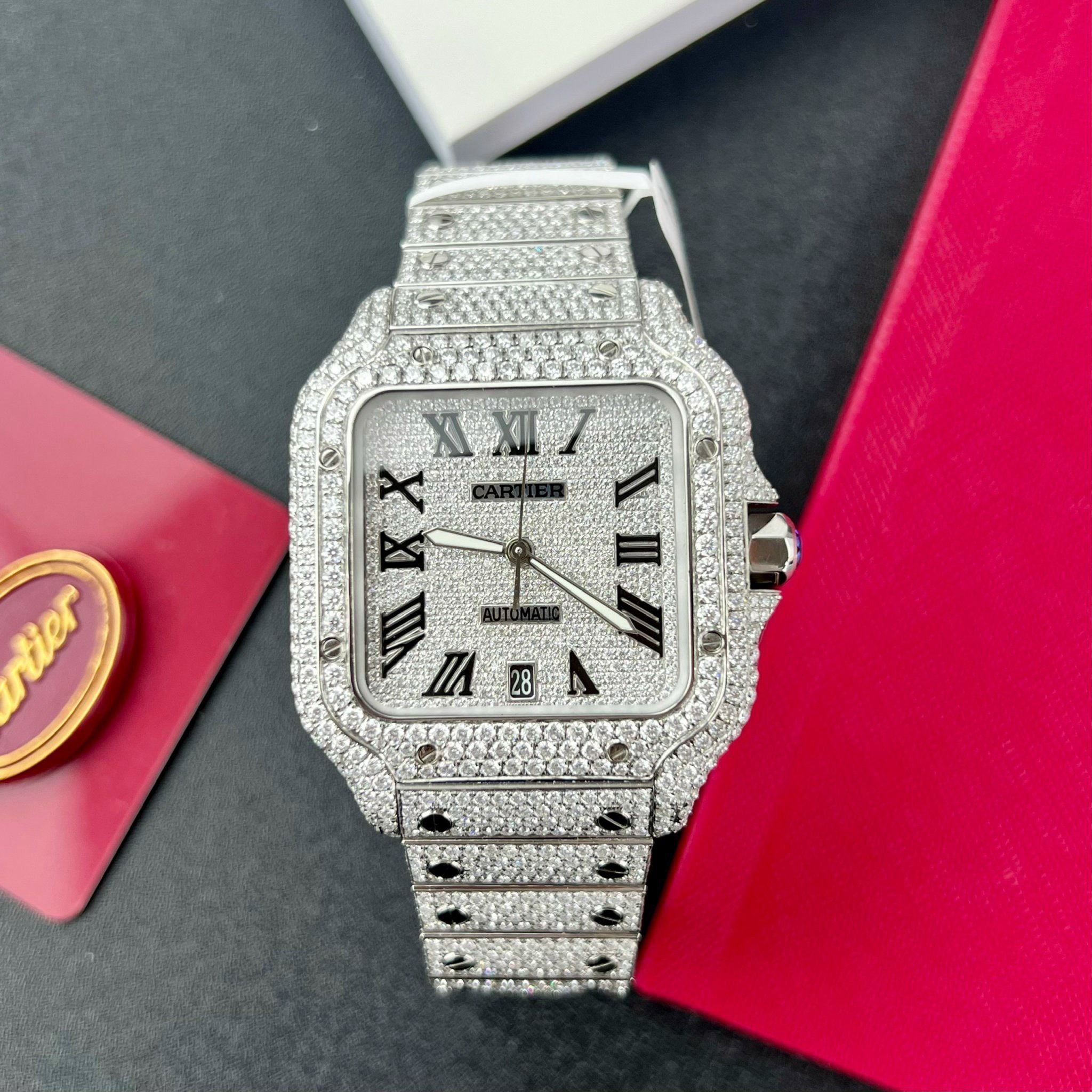 CARTIER SANTOS DE 40 MM - Đồng Hồ Cartier - Nam - DHNTT1622