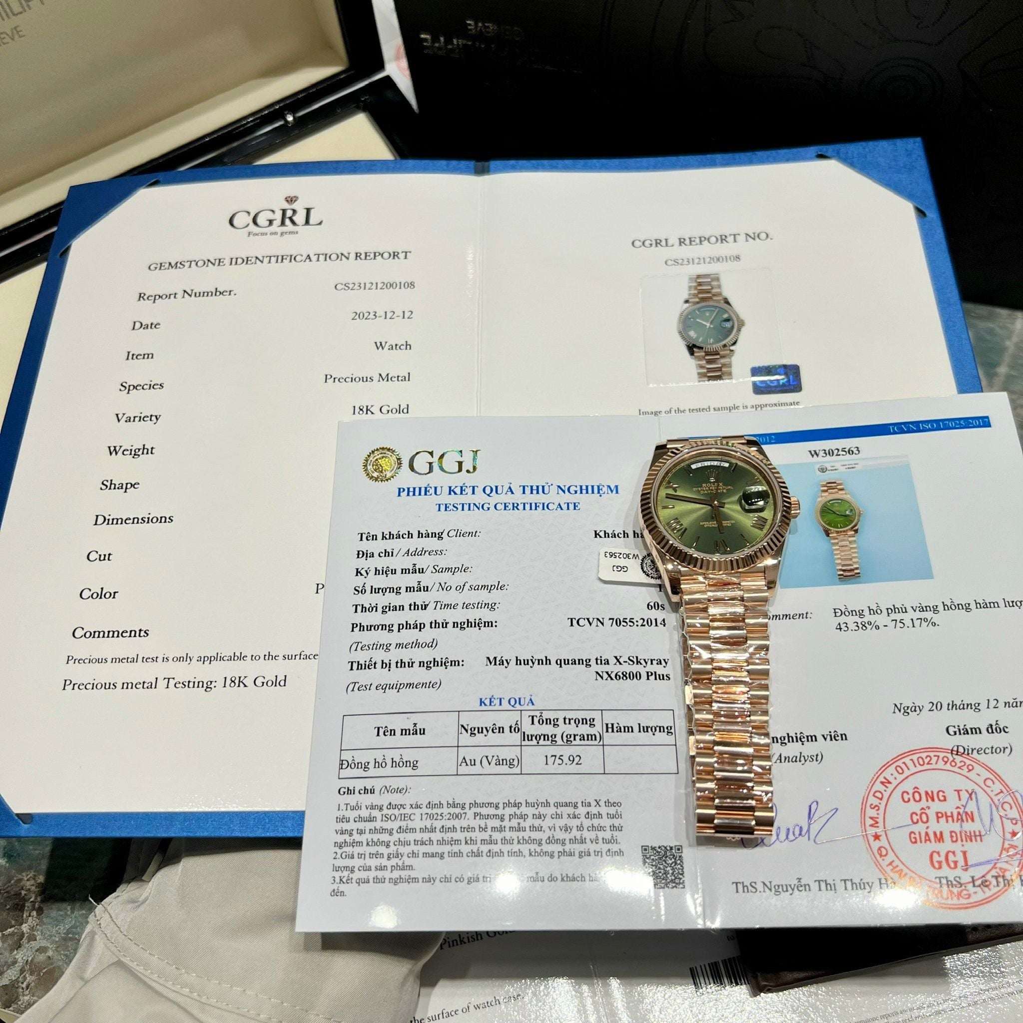ROLEX DAY-DATE 40 MM - Đồng Hồ Rolex - Nam - DHNTT486