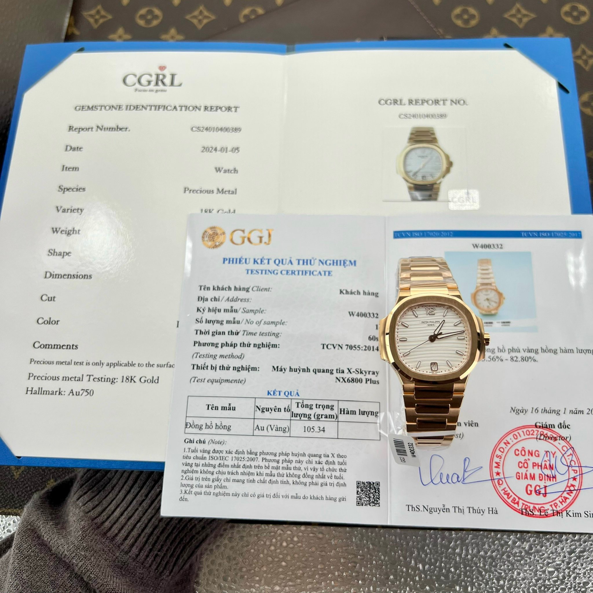 PATEK PHILIPPE NAUTILUS 35 MM - Đồng Hồ Patek Philippe - Nữ - DHTT162