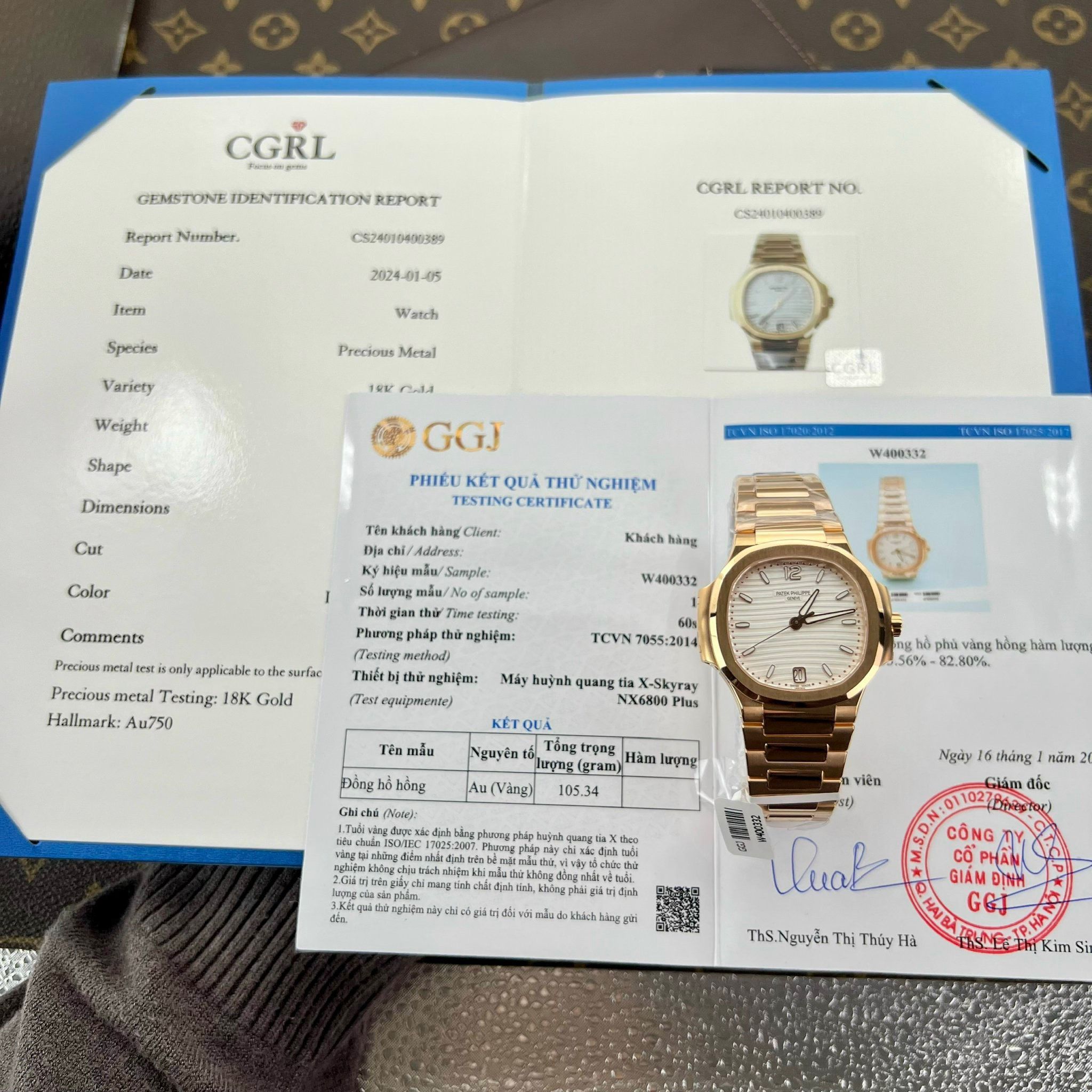PATEK PHILIPPE NAUTILUS 35 MM - Đồng Hồ Patek Philippe - Nữ - DHTT162