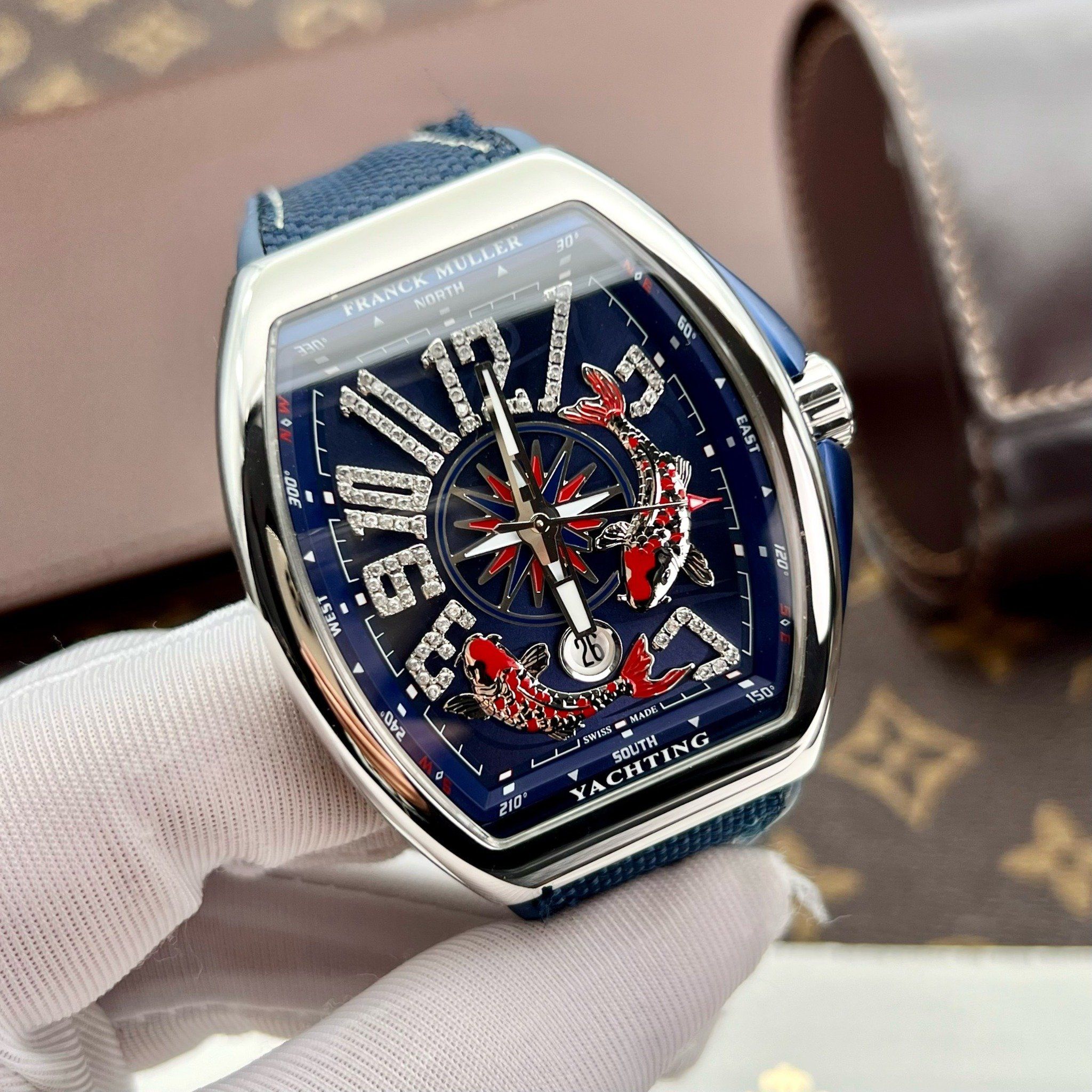 FRANCK MULLER VANGUARD YACHTING V45 - Đồng Hồ Franck Muller - Nam - DHNTT1642