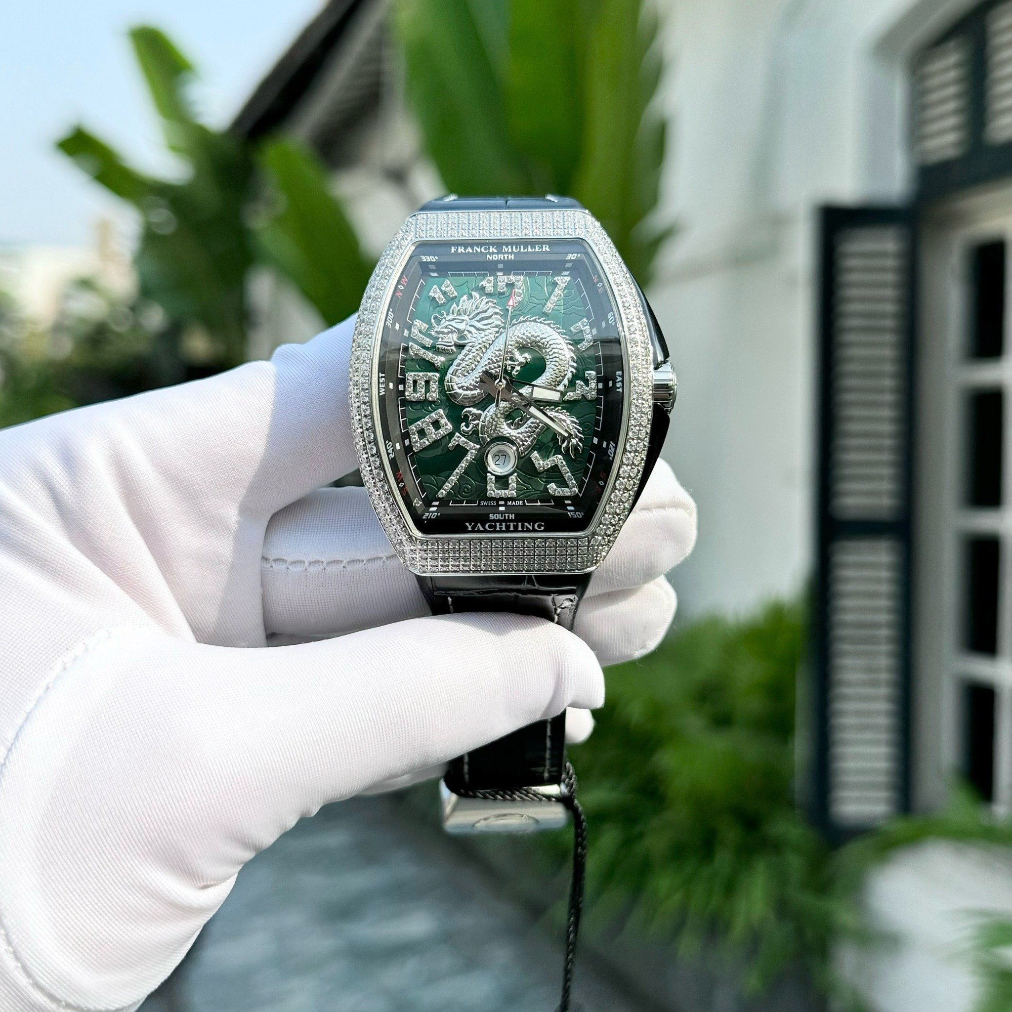 FRANCK MULLER VANGUARD YACHTING 45 MM - Đồng Hồ Franck Muller - Nam - DHNTT241