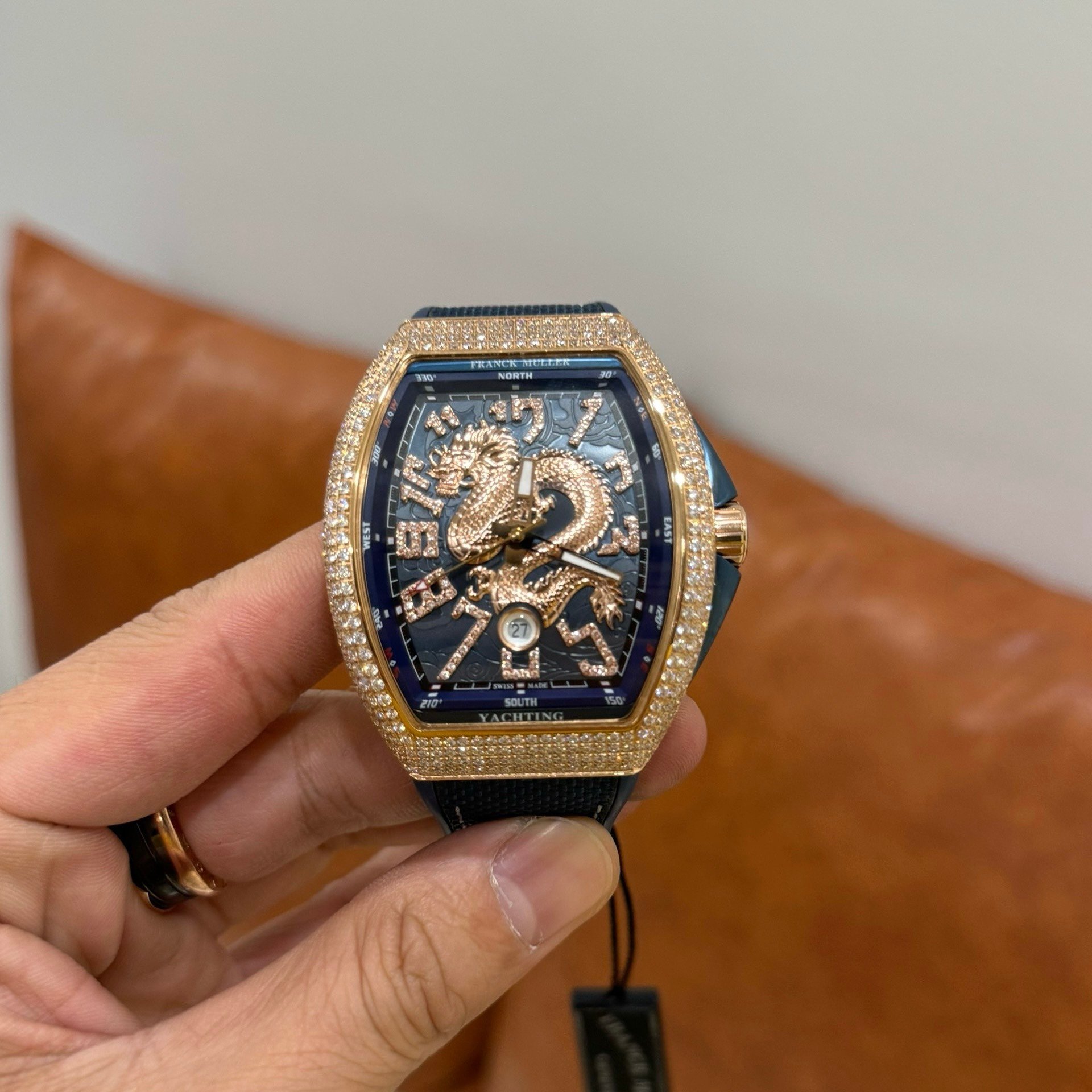 FRANCK MULLER VANGUARD YACHTING 45 MM - Đồng Hồ Franck Muller - Nam - DHNTT1677