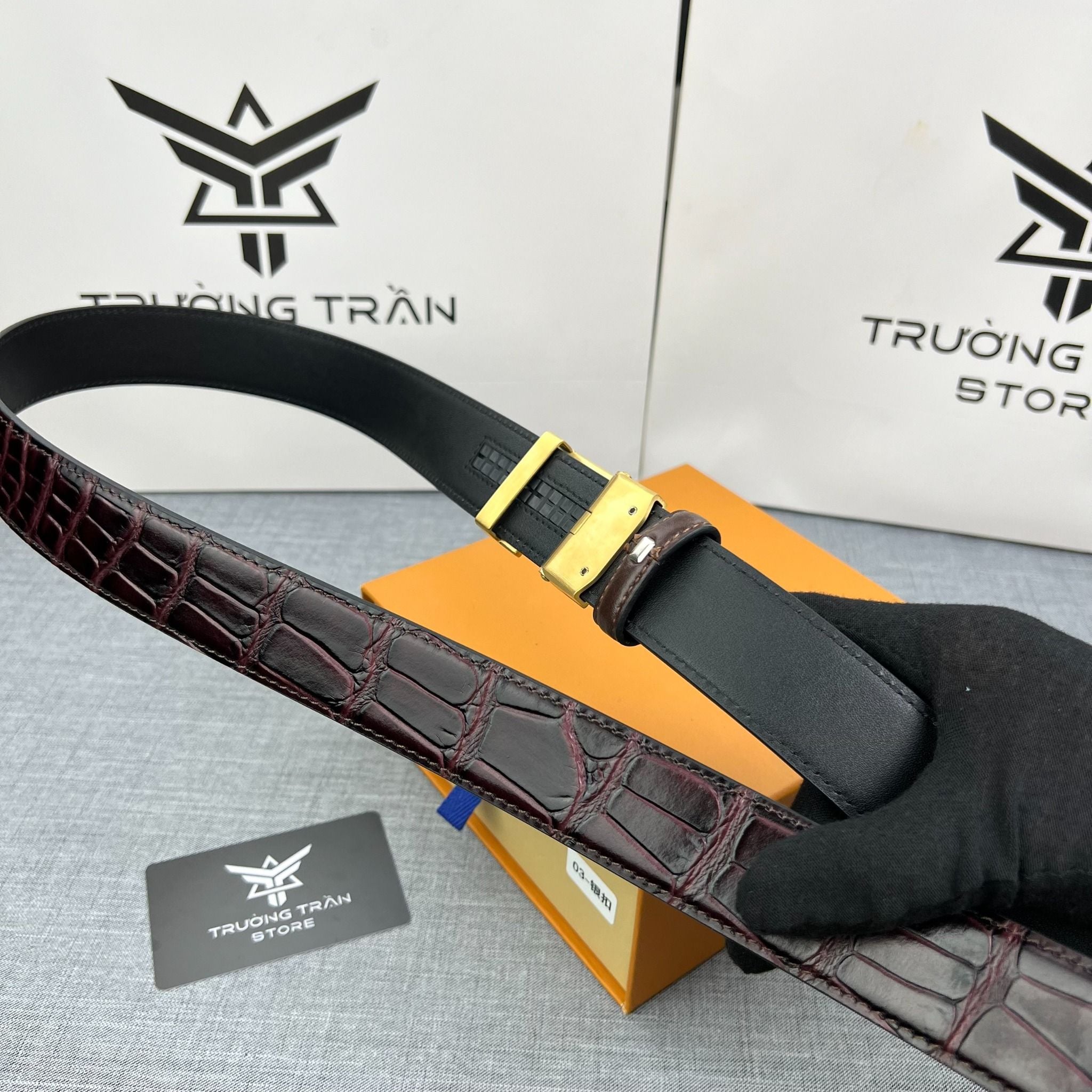 BELT 35 MM - Dây Lưng Louis Vuitton - Nam - DLTT52