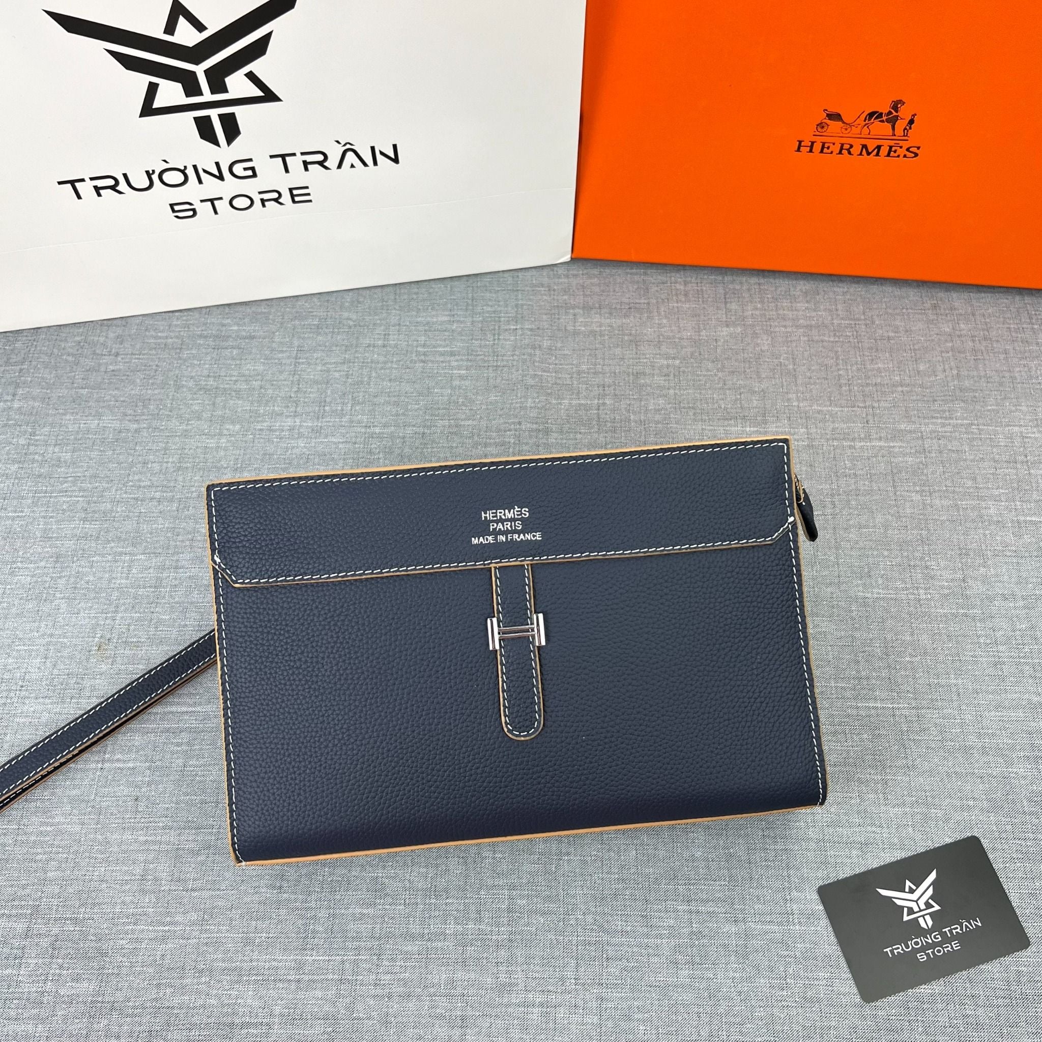 Clutch - Ví Cầm Tay Hermes - Nam - CLTT278