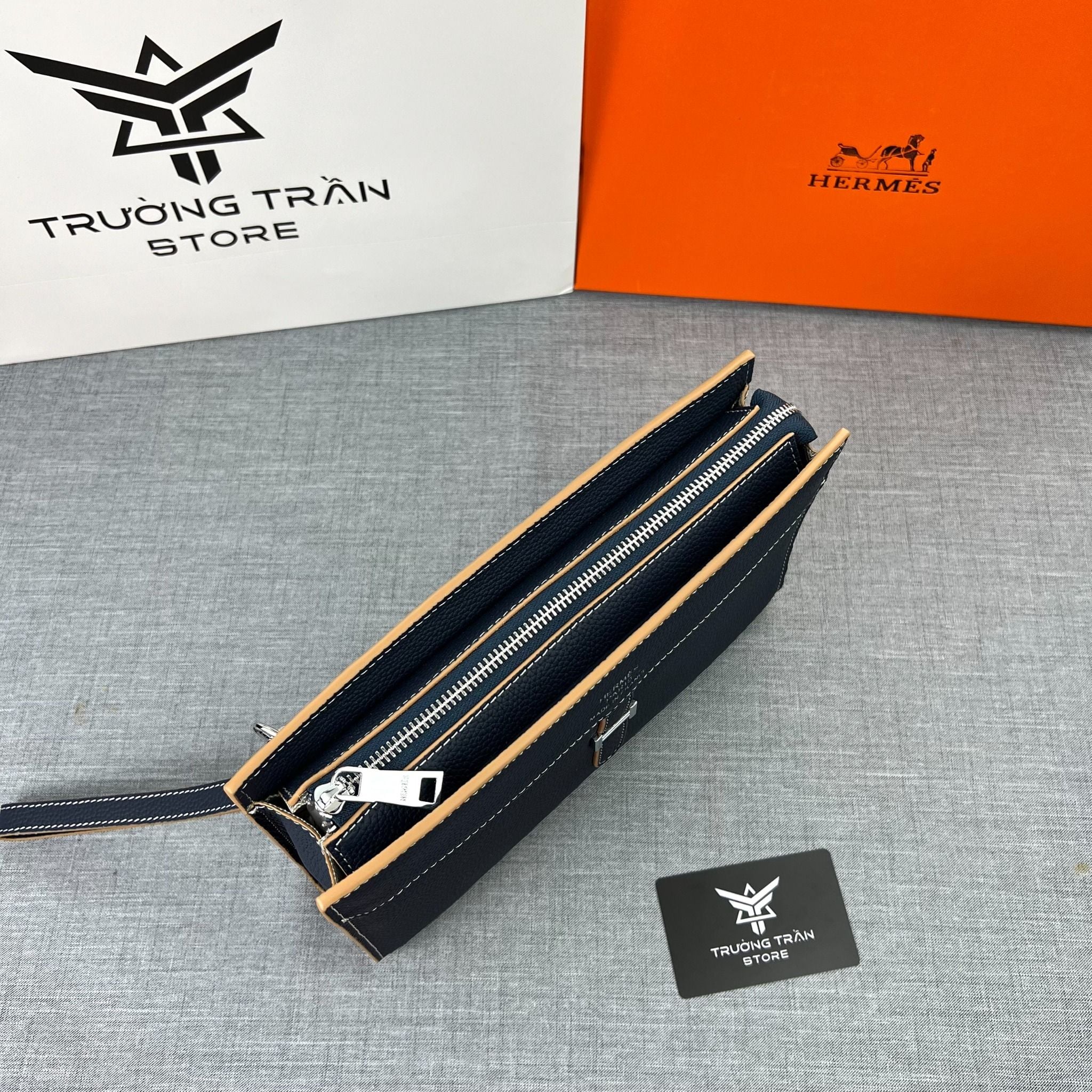 Clutch - Ví Cầm Tay Hermes - Nam - CLTT278