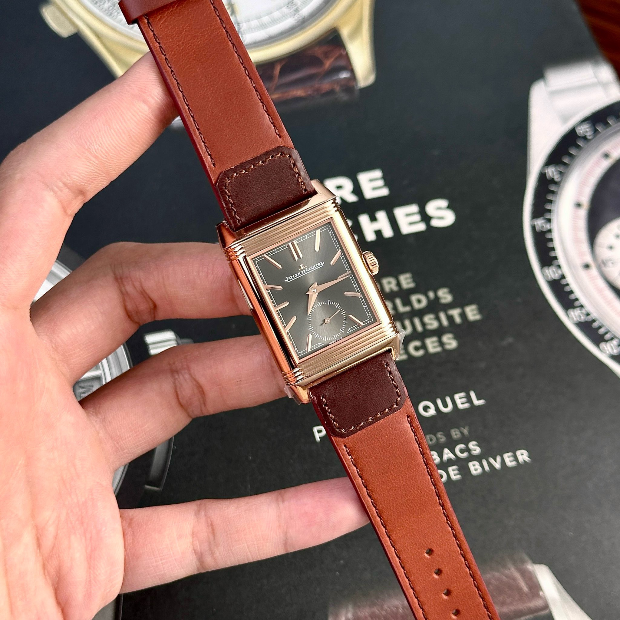 JAEGER-LECOULTRE REVERSO CLASSIC DUOFACE 28 MM - Đồng Hồ Jaeger-LeCoultre - Nam - DHNTT1725