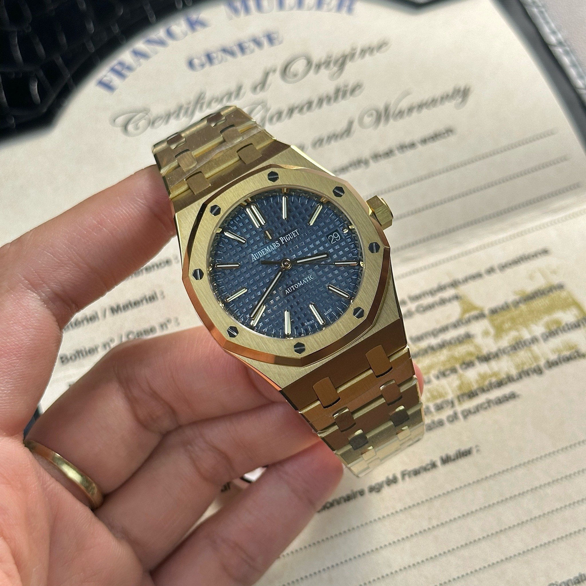 AUDEMARS PIGUET ROYAL OAK 37 MM - Đồng Hồ Audemars Piguet - Nam - DHNTT1718