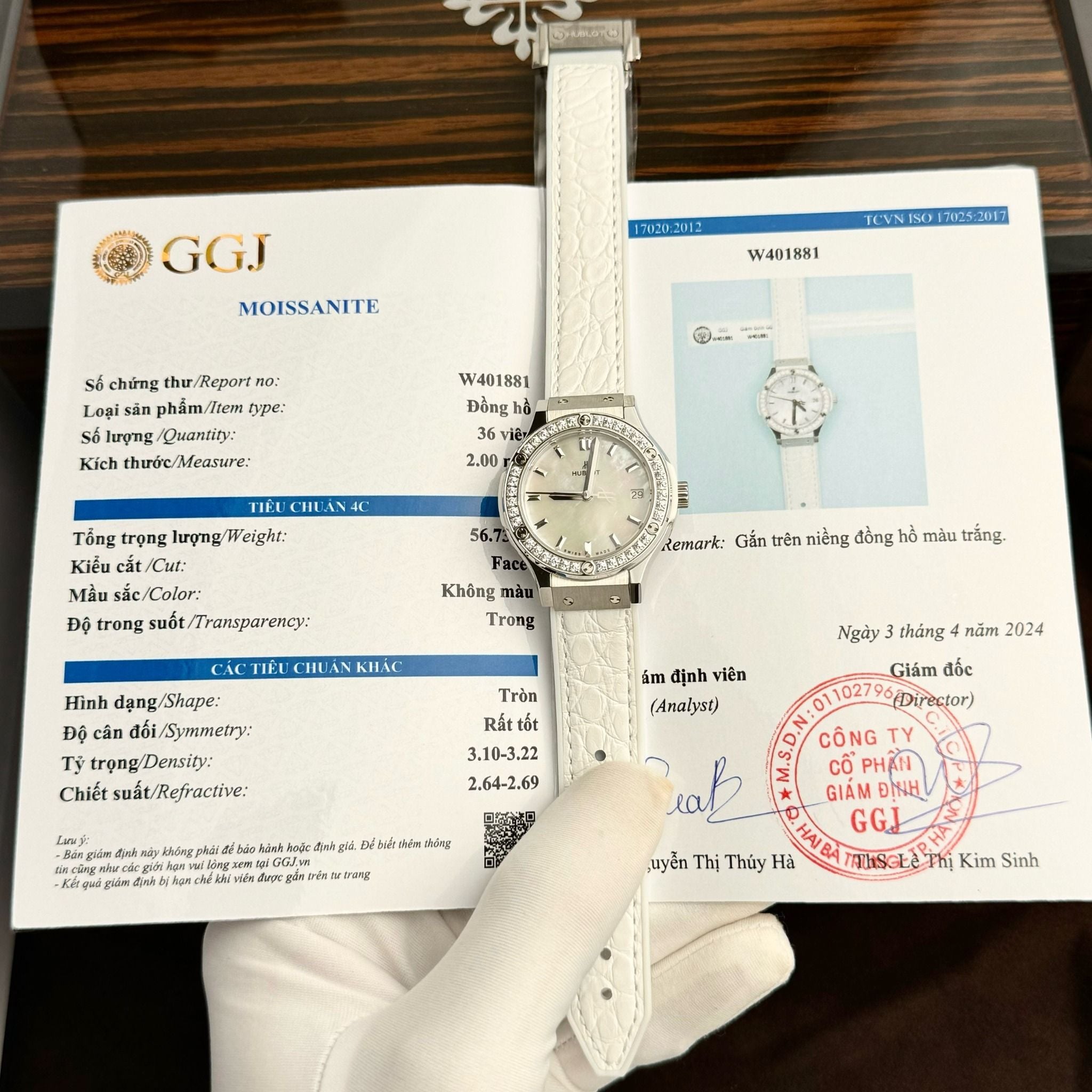 HUBLOT CLASSIC FUSION 33 MM - Đồng Hồ Hublot - Nữ - DHTT587