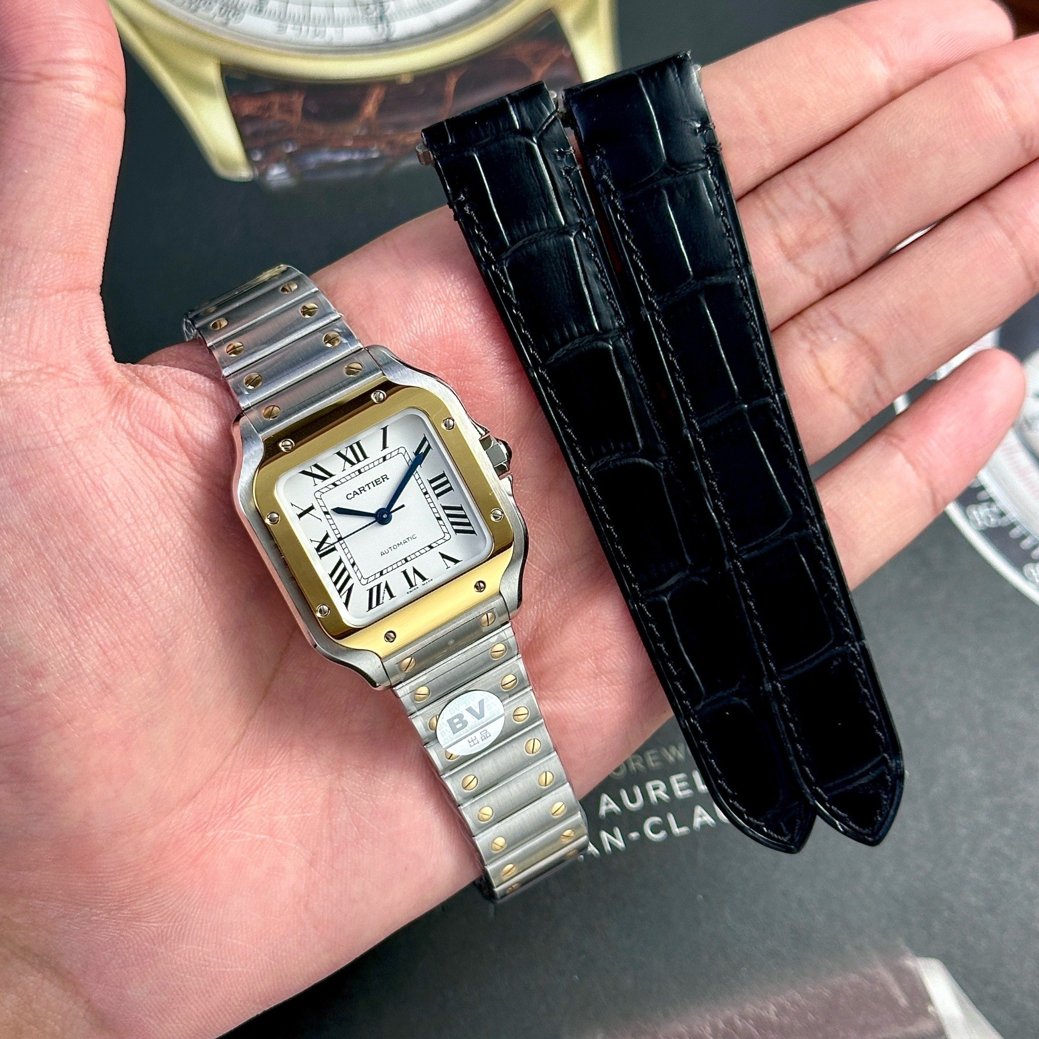 CARTIER SANTOS DE 35 MM - Đồng Hồ Cartier - Nữ - DHTT316