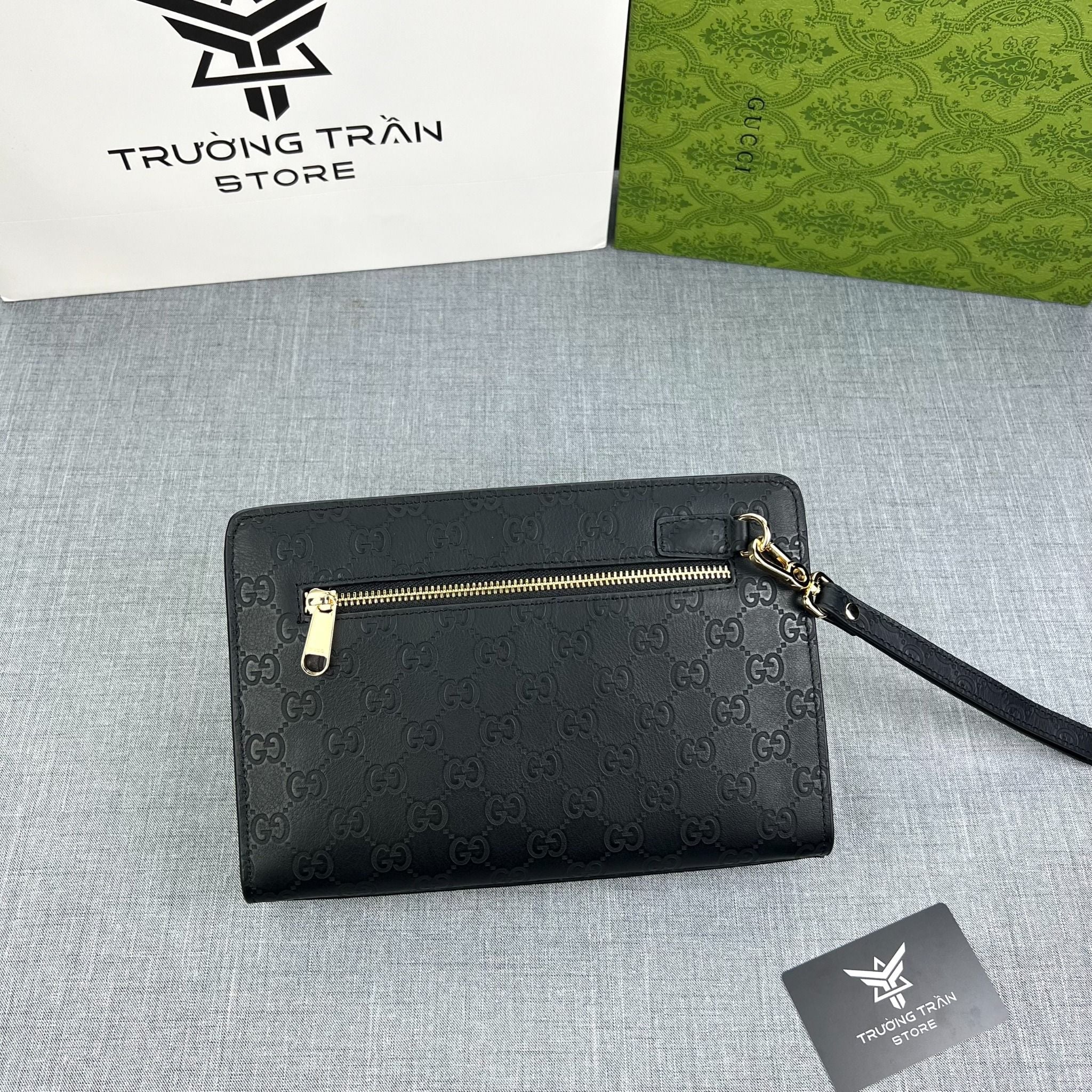 Clutch - Ví Khóa Vân Tay Gucci - Nam - CLTT267