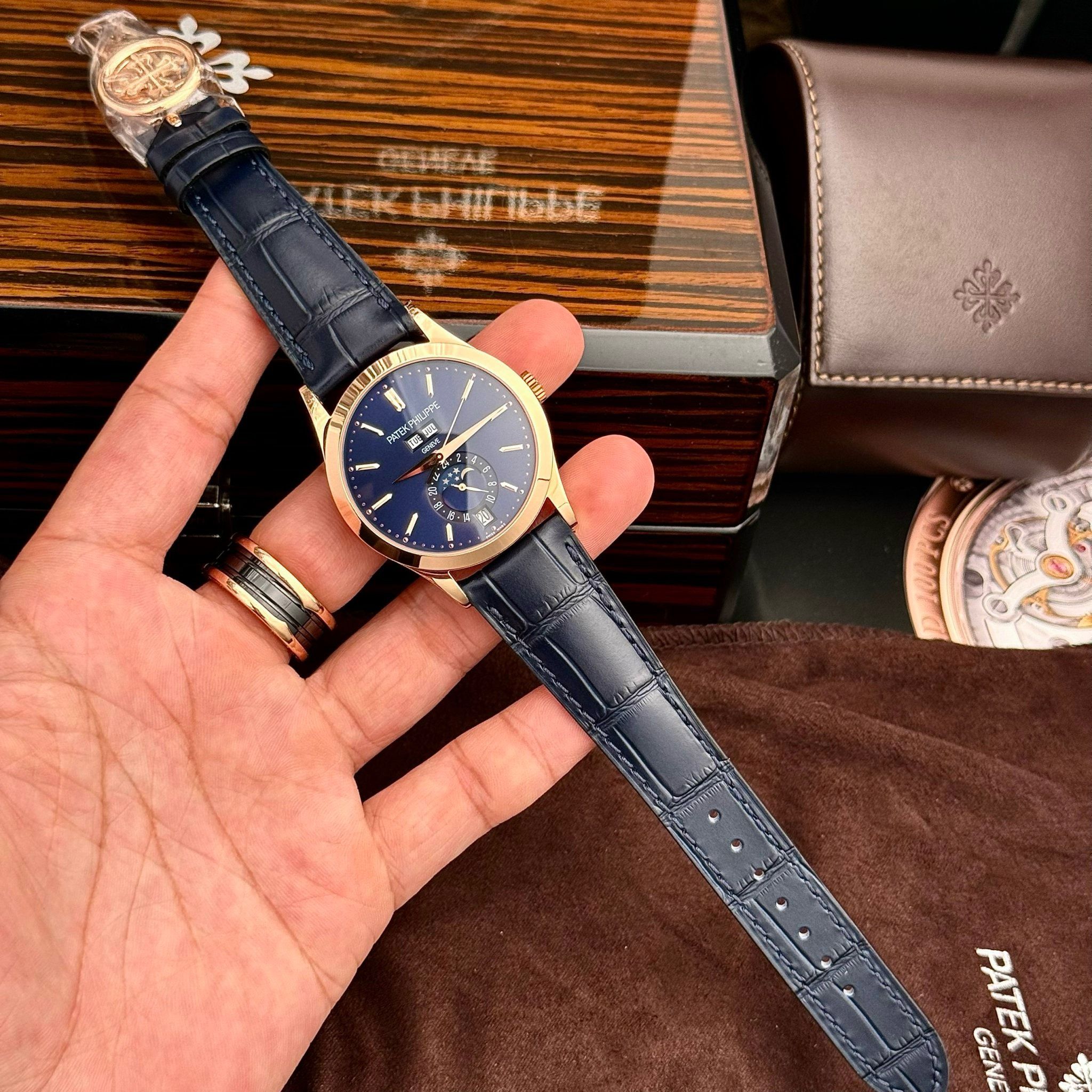 PATEK PHILIPPE COMPLICATIONS 39 MM - Đồng Hồ Patek Philippe - Nam - DHNTT1762