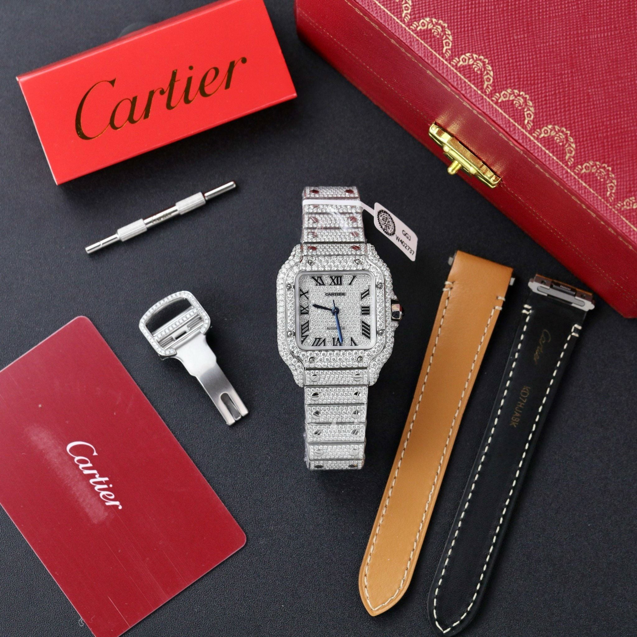 CARTIER SANTOS DE 35 MM - Đồng Hồ Cartier - Nữ - DHTT605