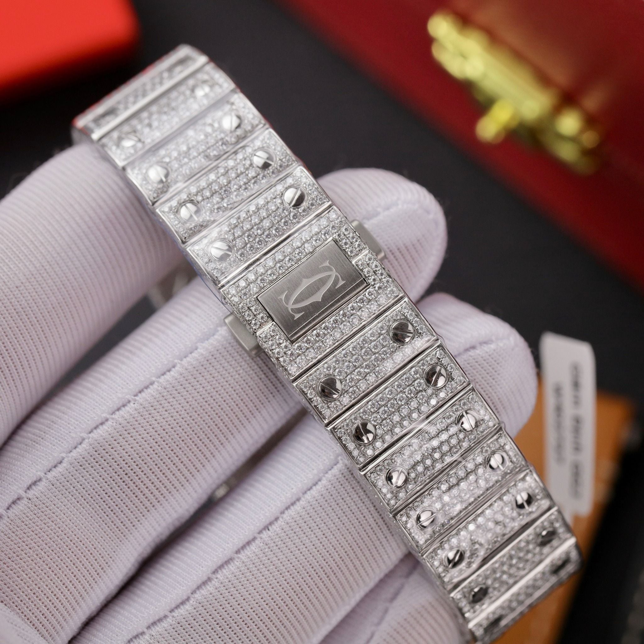CARTIER SANTOS DE 35 MM - Đồng Hồ Cartier - Nữ - DHTT605