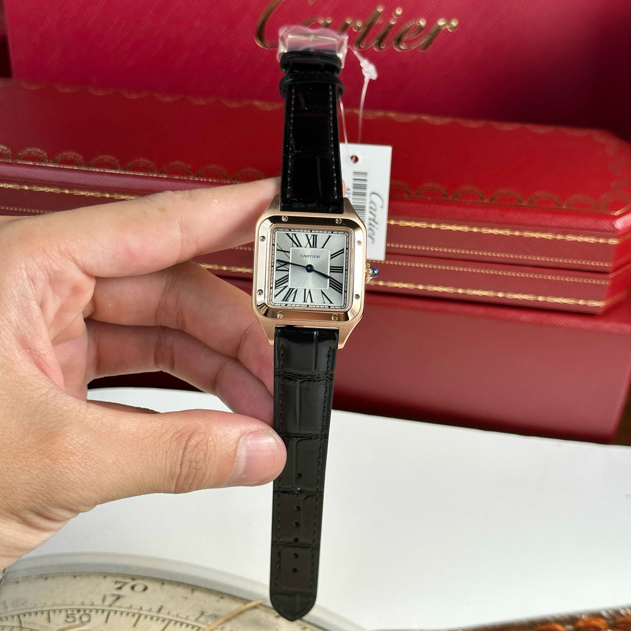 CARTIER SANTOS DUMONT 27 MM - Đồng Hồ Cartier - Nữ - DHTT651