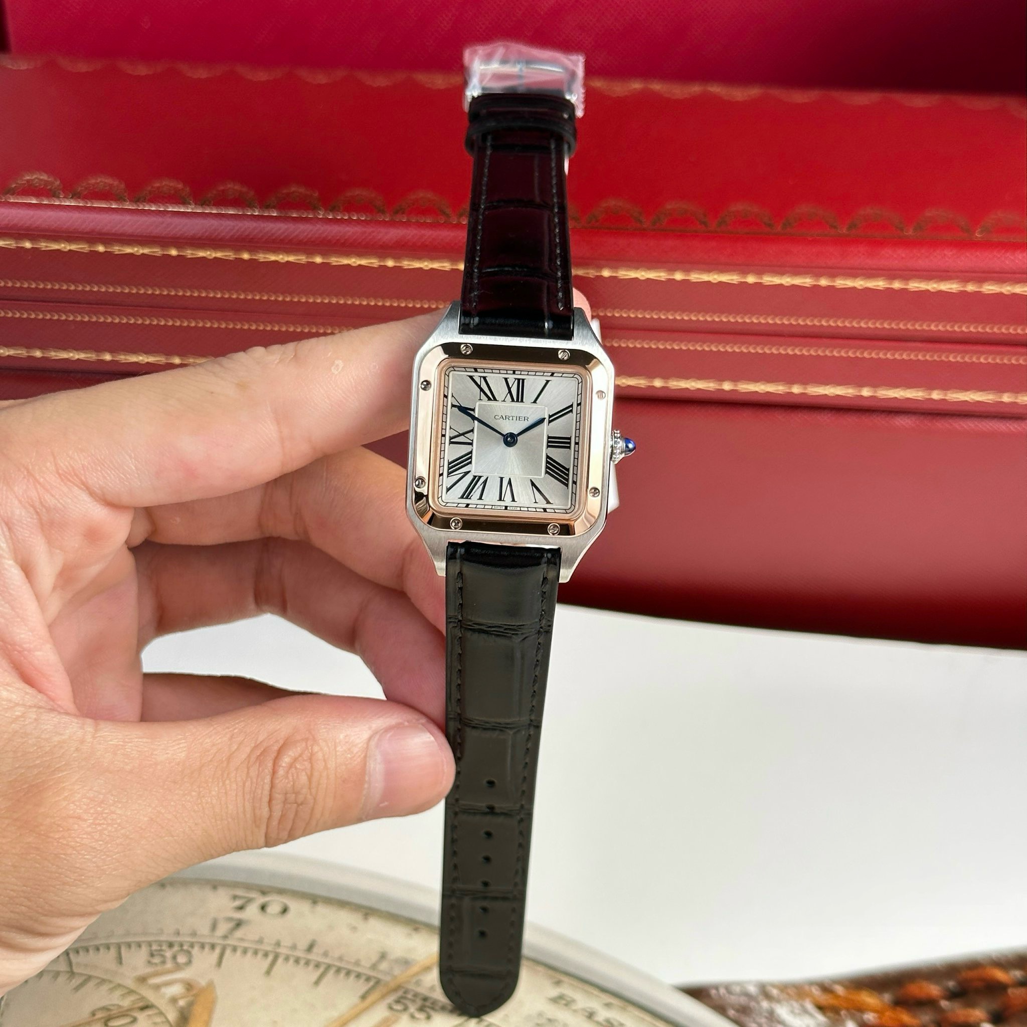 CARTIER SANTOS DUMONT 27 MM - Đồng Hồ Cartier - Nữ - DHTT652