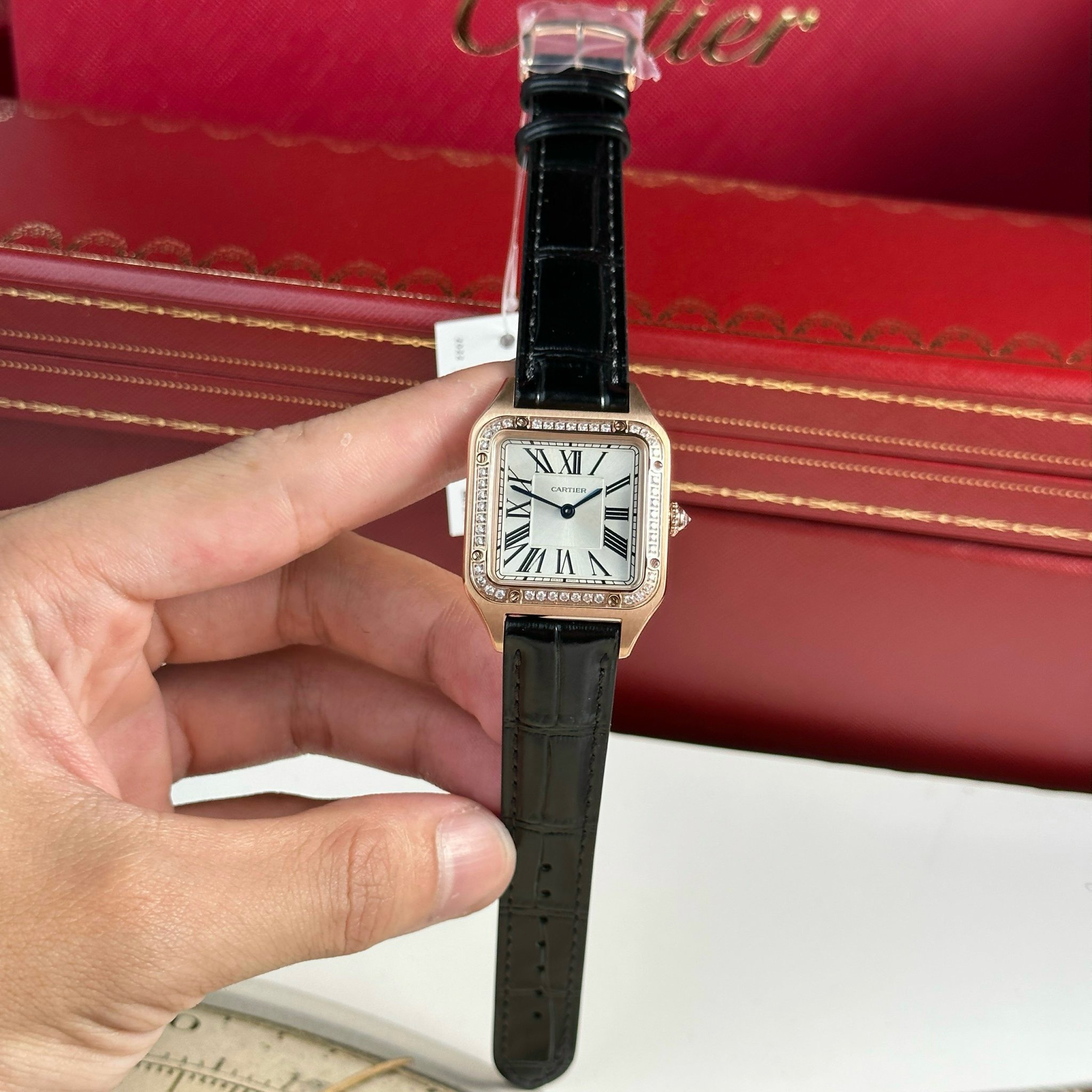 CARTIER SANTOS DUMONT 27 MM - Đồng Hồ Cartier - Nữ - DHTT650