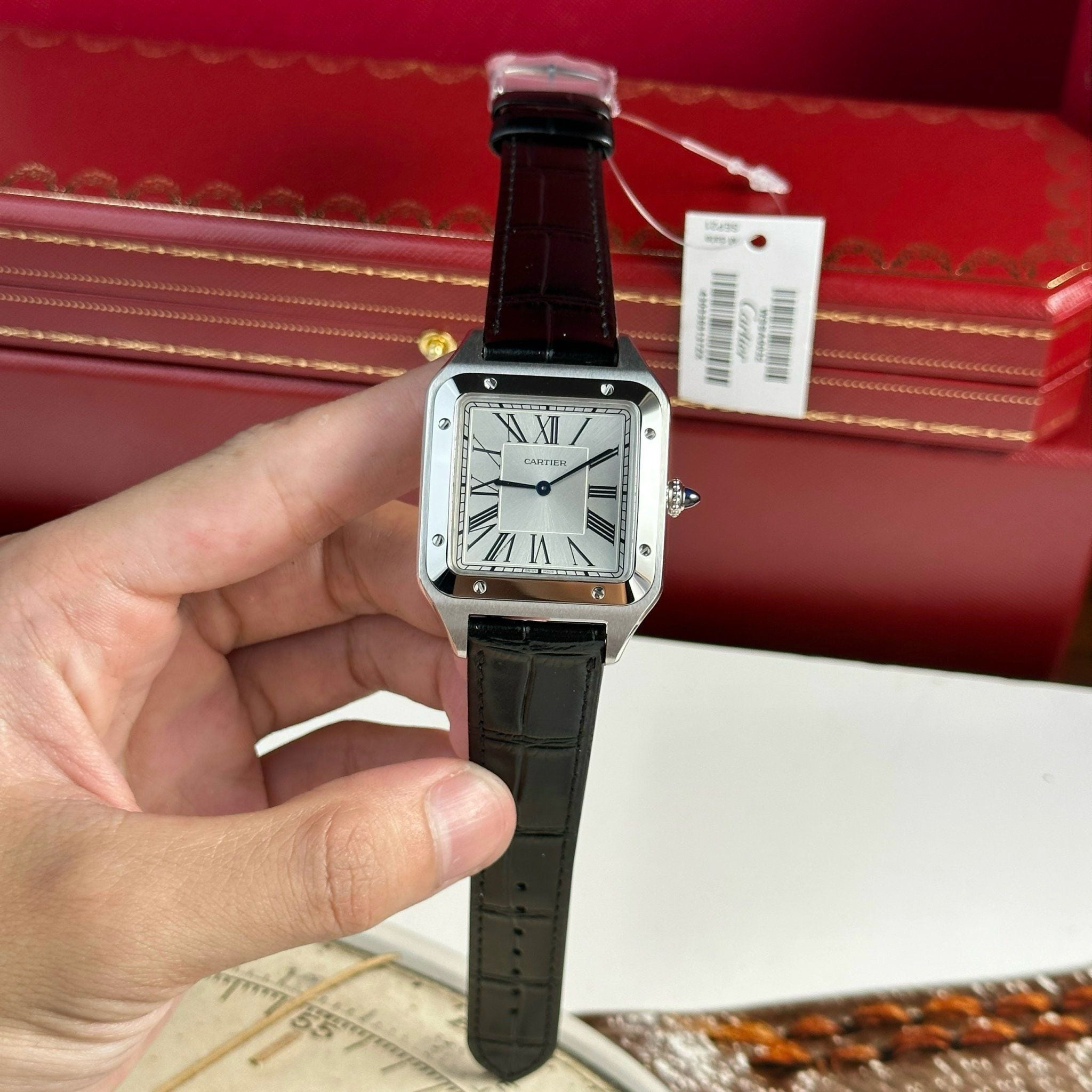 CARTIER SANTOS DUMONT 31 MM - Đồng Hồ Cartier - Nam - DHNTT1544
