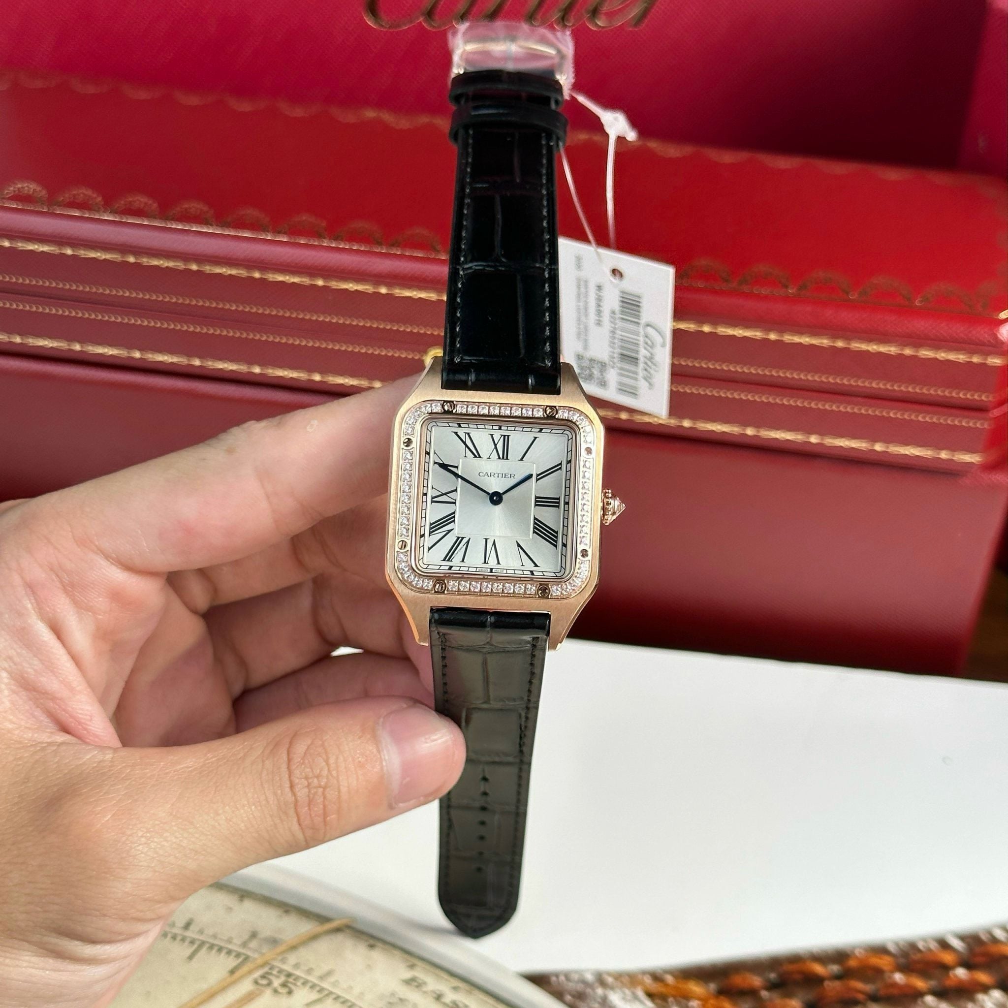 CARTIER SANTOS DUMONT 31 MM - Đồng Hồ Cartier - Nam - DHNTT1790