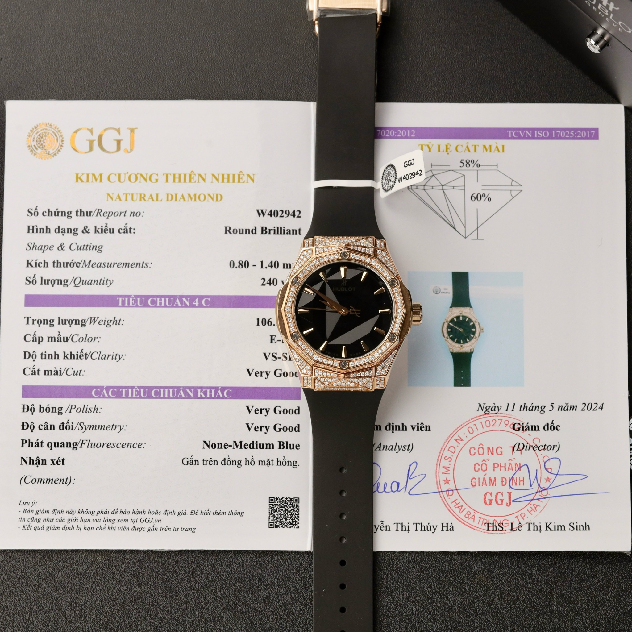HUBLOT CLASSIC FUSION ORLINSKI 40 MM - Đồng Hồ Hublot - Nam - DHNTT610