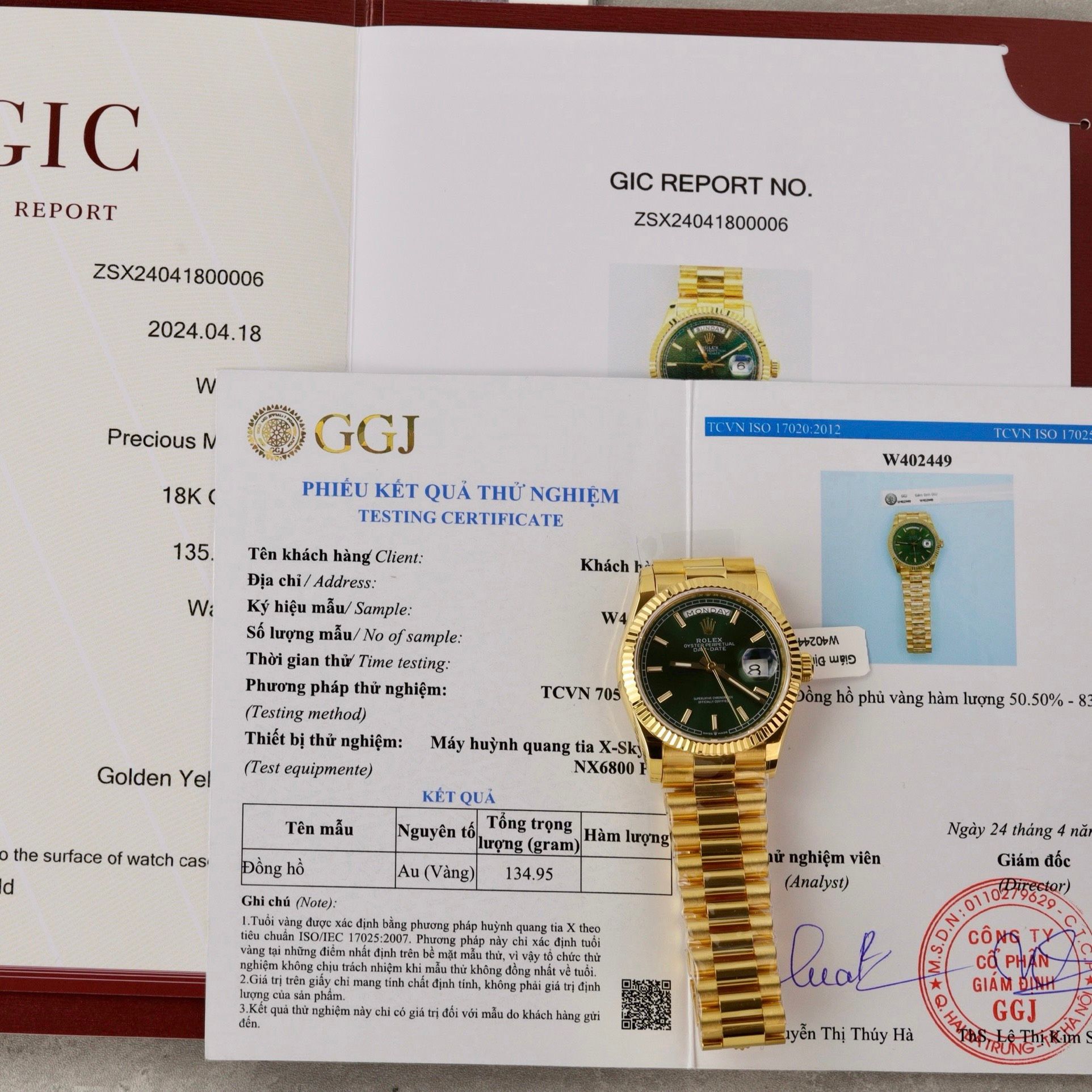 ROLEX DAY-DATE 40 MM - Đồng Hồ Rolex - Nam - DHNTT688