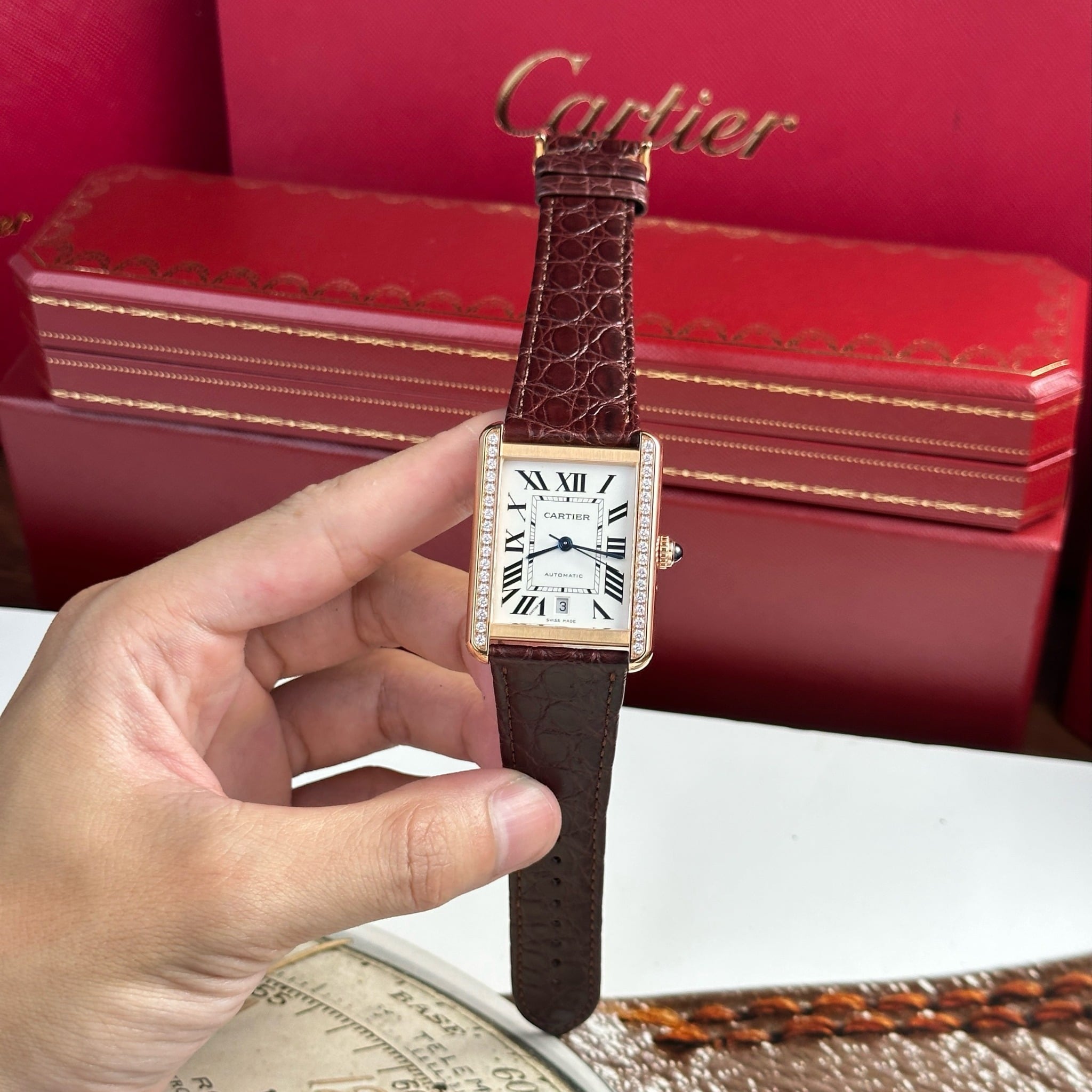 CARTIER TANK SOLO 31 MM - Đồng Hồ Cartier - Nam - DHNTT1786