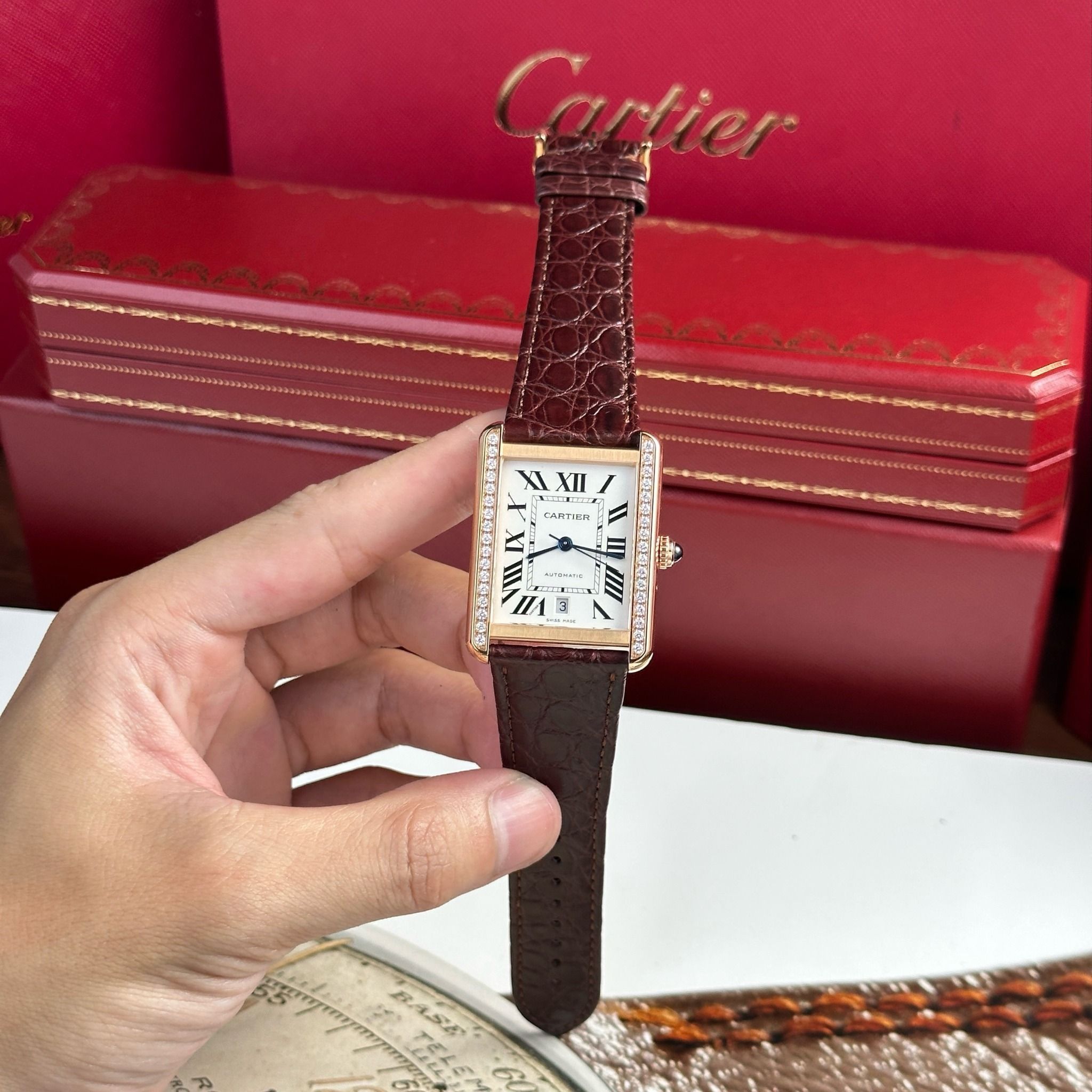 CARTIER TANK SOLO 31 MM - Đồng Hồ Cartier - Nam - DHNTT1786