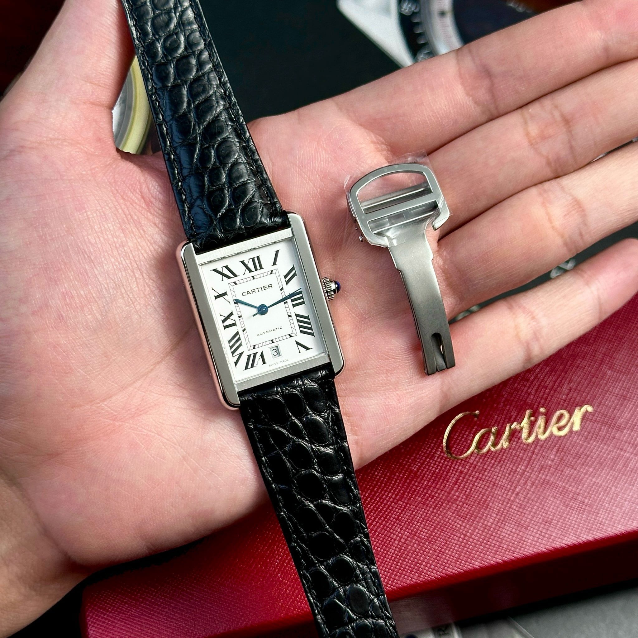 CARTIER TANK SOLO 31 MM - Đồng Hồ Cartier - Nam - DHNTT1543