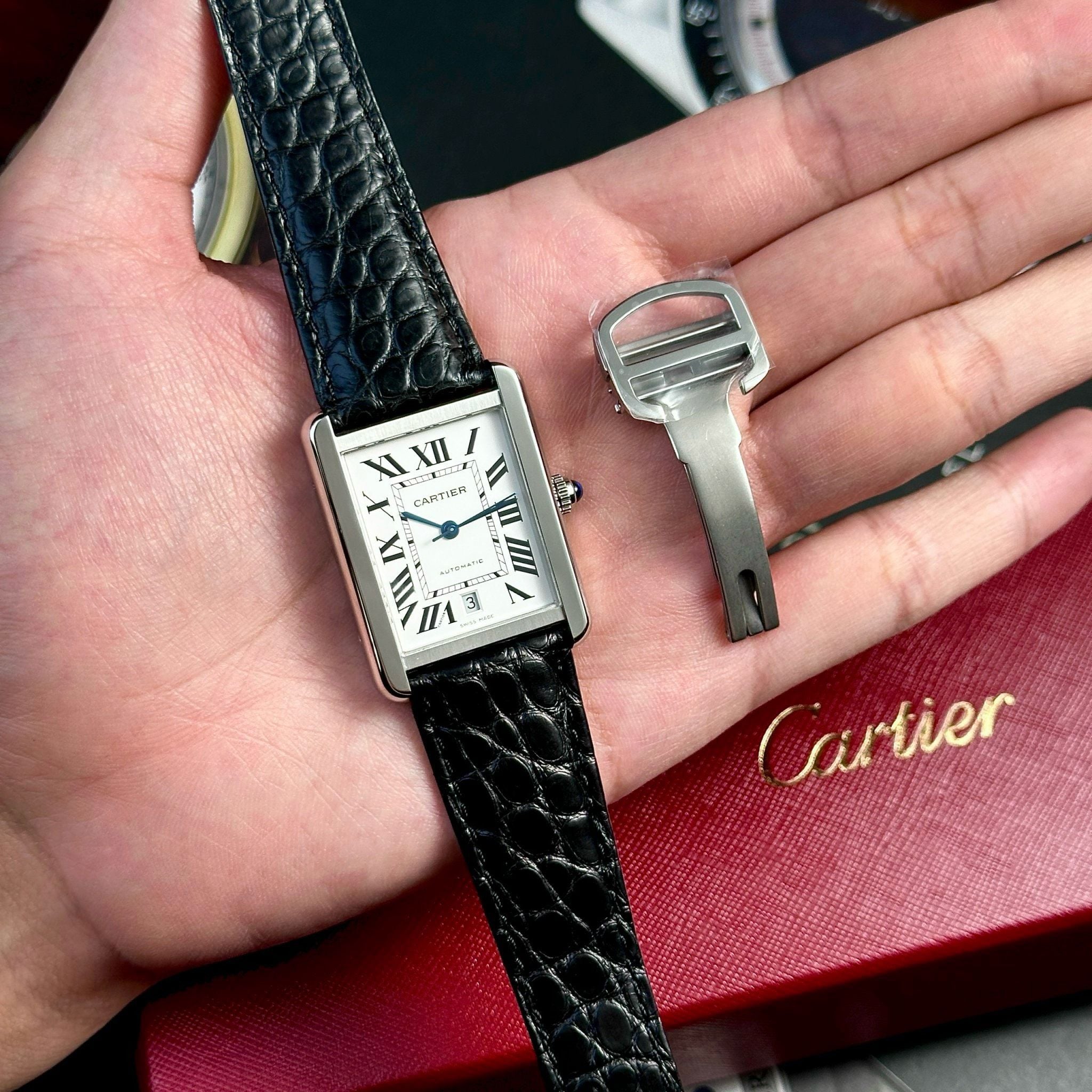 CARTIER TANK SOLO 31 MM - Đồng Hồ Cartier - Nam - DHNTT1543