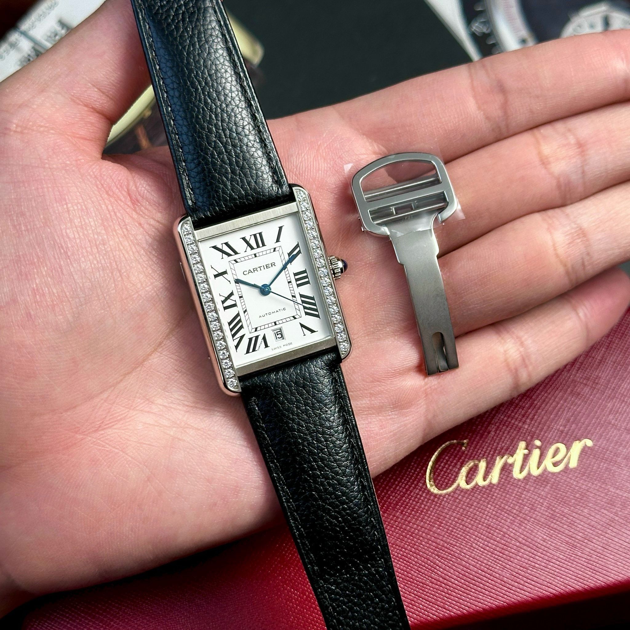 CARTIER TANK SOLO 31 MM - Đồng Hồ Cartier - Nam - DHNTT1568