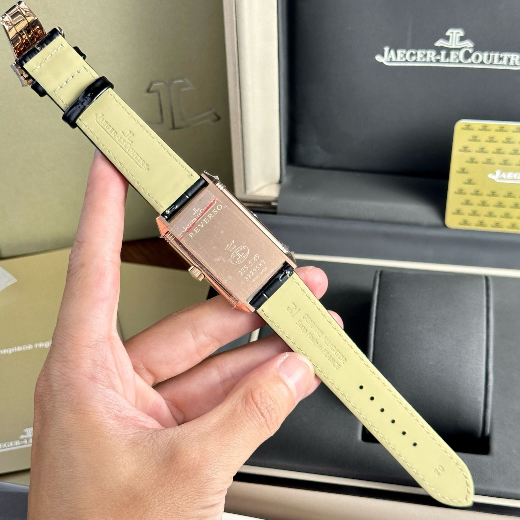 JAEGER-LECOULTRE REVERSO TRIBUTE 28 MM - Đồng Hồ Jaeger-LeCoultre - Nam - DHNTT1811