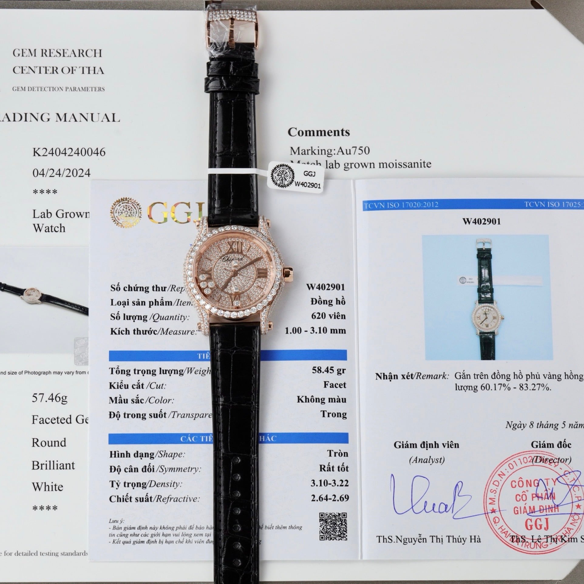 CHOPARD HAPPY SPORT JOAILLERIE 36 MM - Đồng Hồ Chopard - Nữ - DHTT656