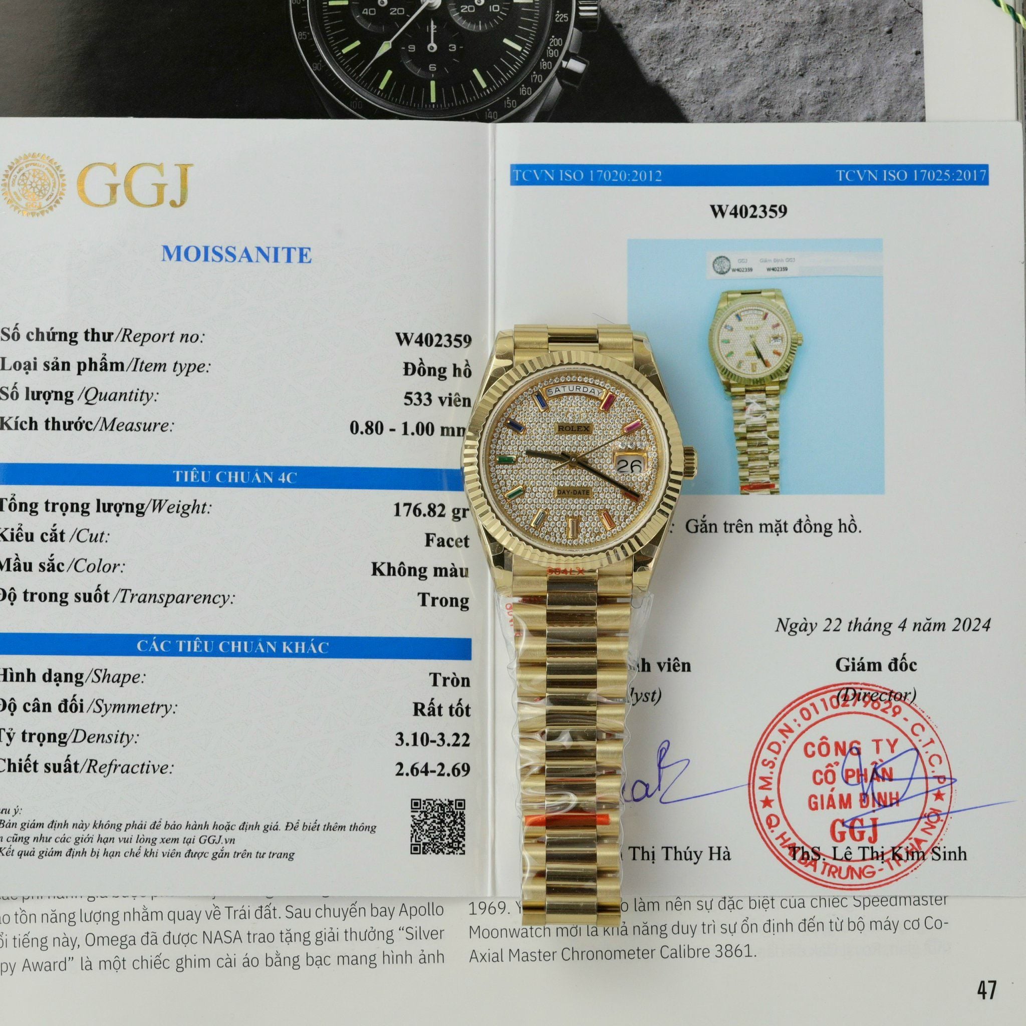 ROLEX DAY-DATE 40 MM - Đồng Hồ Rolex - Nam - DHNTT1479