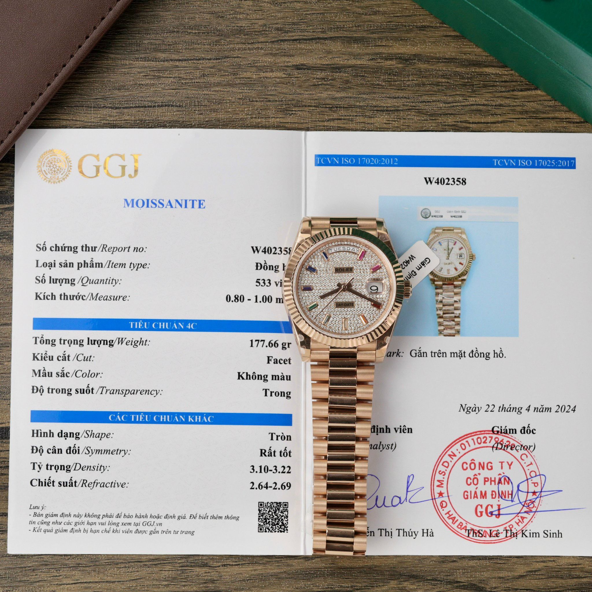 ROLEX DAY-DATE 40 MM - Đồng Hồ Rolex - Nam - DHNTT1478