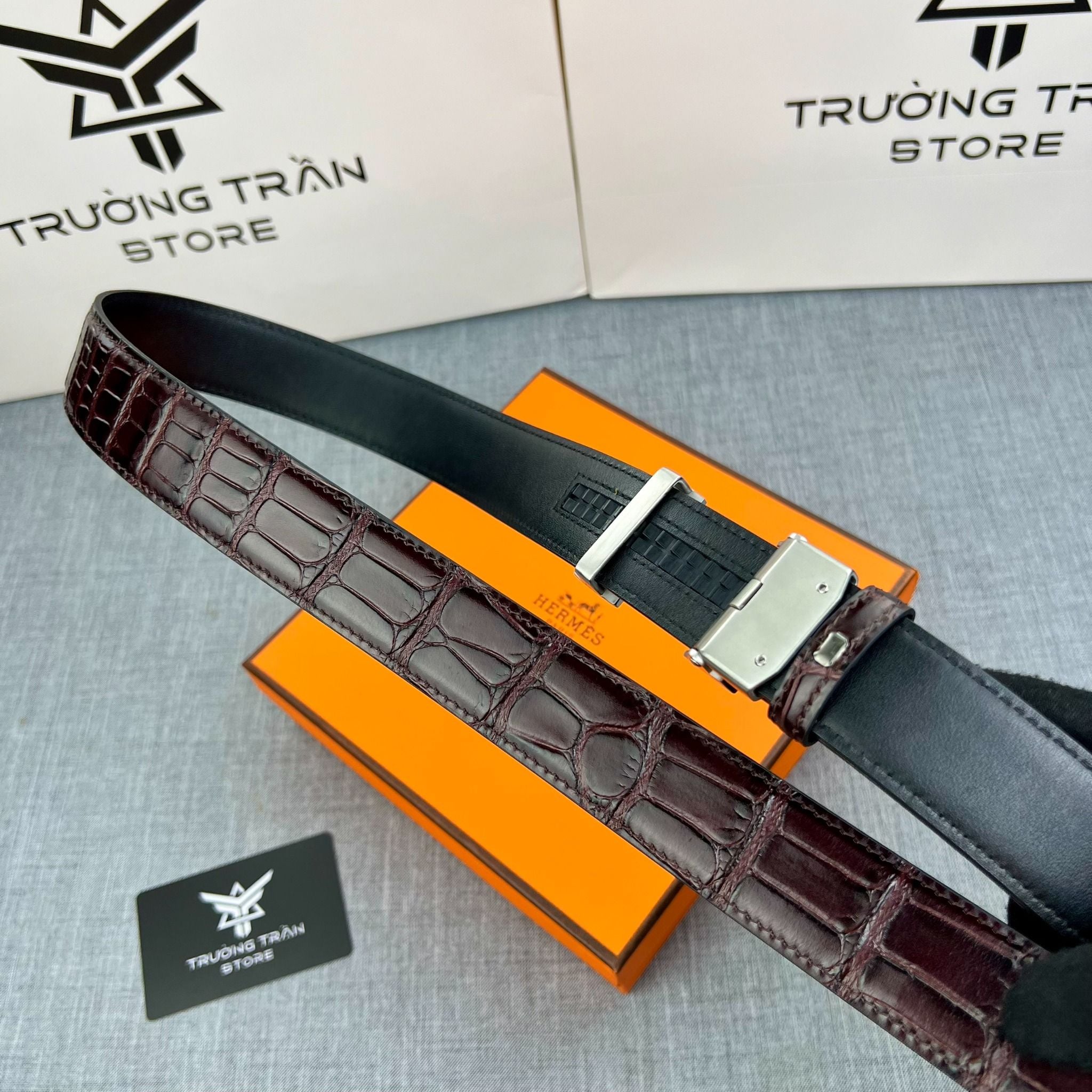 BELT 35 MM - Dây Lưng Hermes - Nam - DLTT186