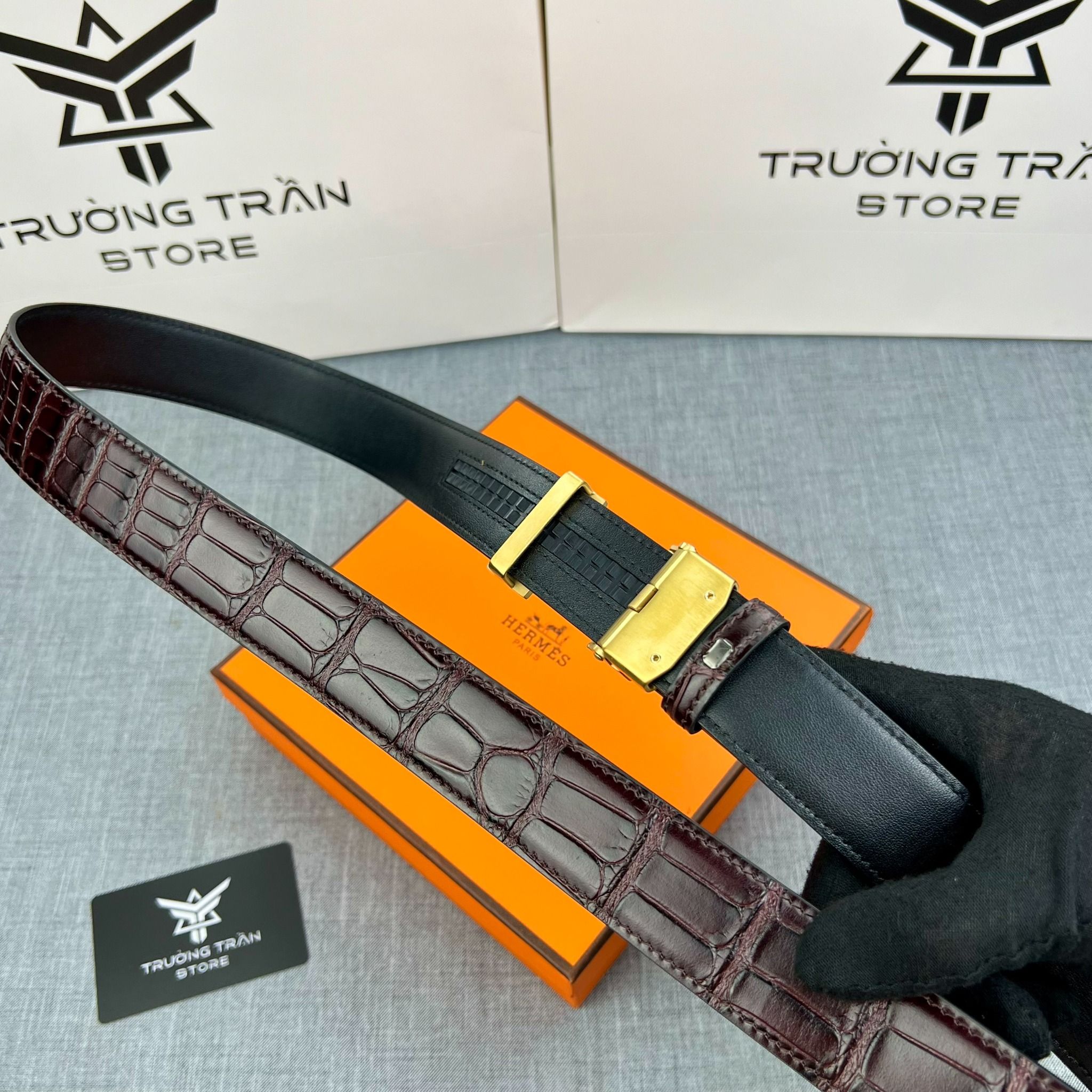 BELT 35 MM - Dây Lưng Hermes - Nam - DLTT183