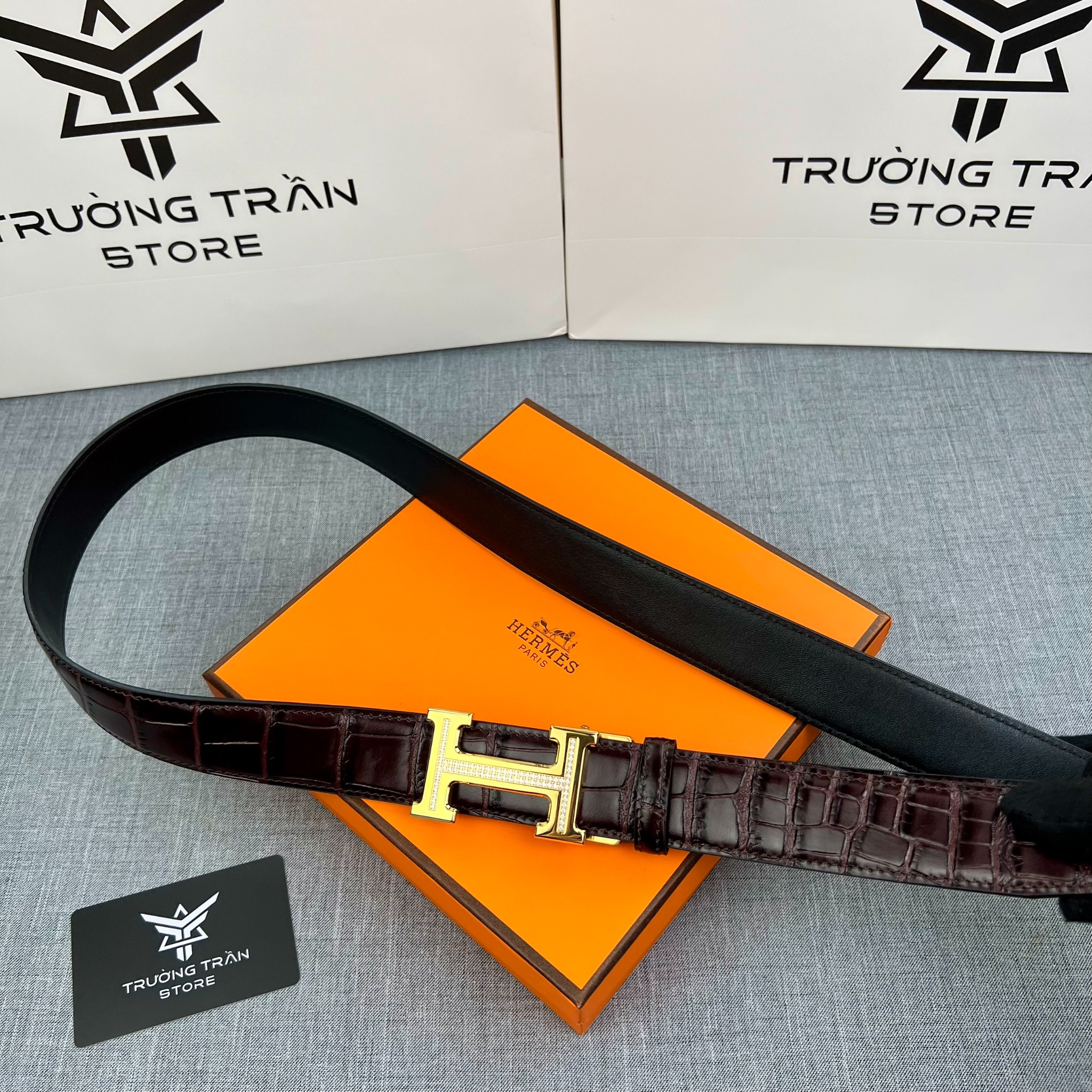 BELT 35 MM - Dây Lưng Hermes - Nam - DLTT183