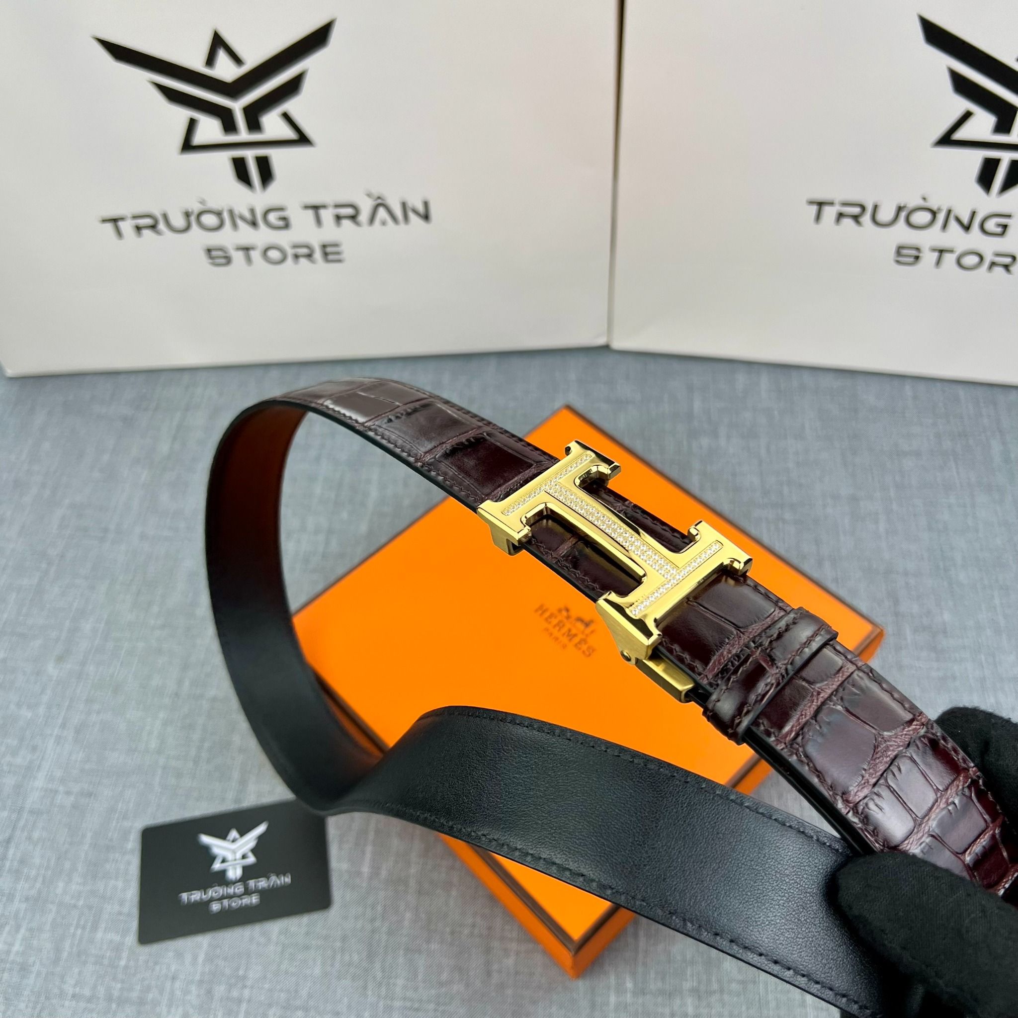 BELT 35 MM - Dây Lưng Hermes - Nam - DLTT183