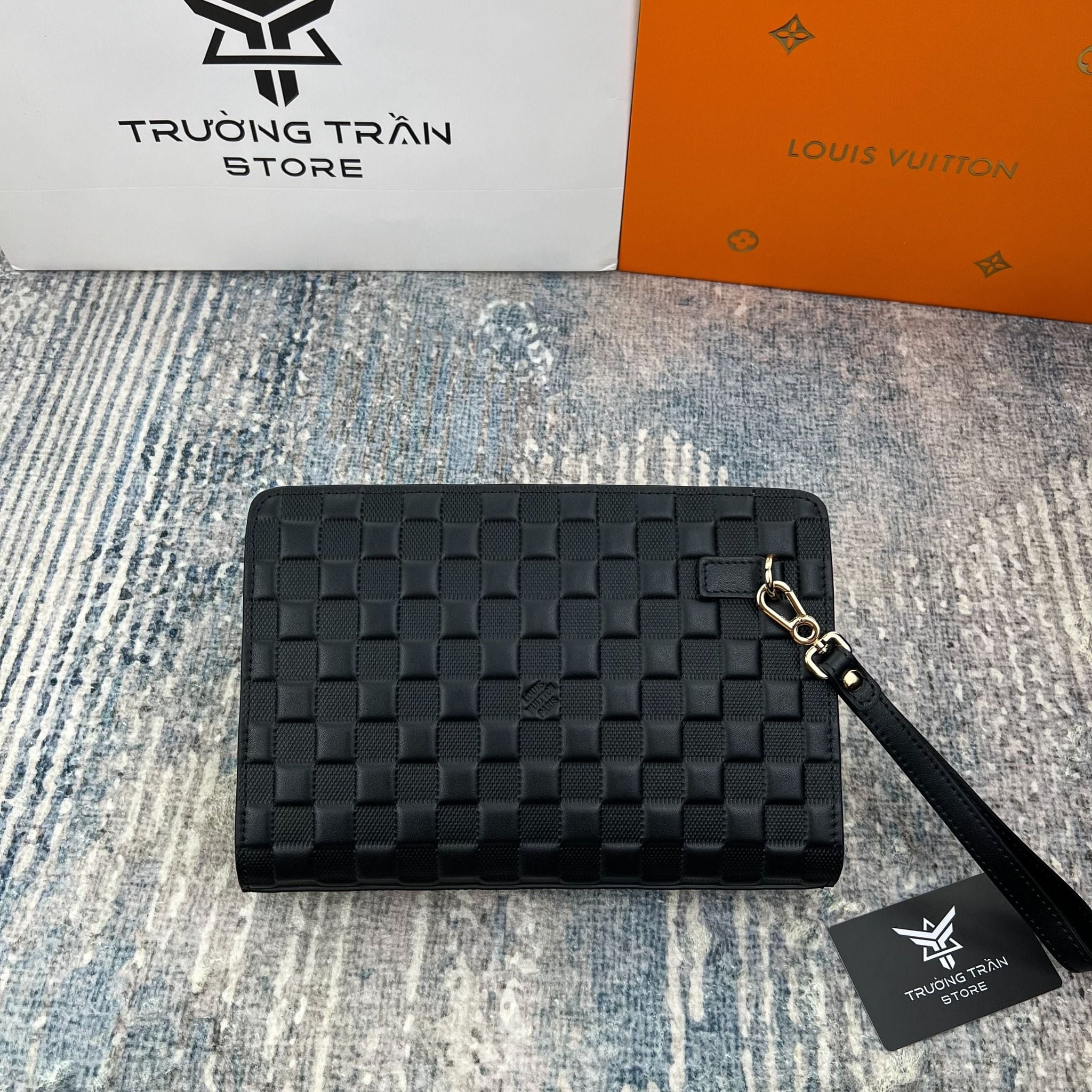 Clutch - Ví Khóa Vân Tay Louis Vuitton - Nam - CLTT221