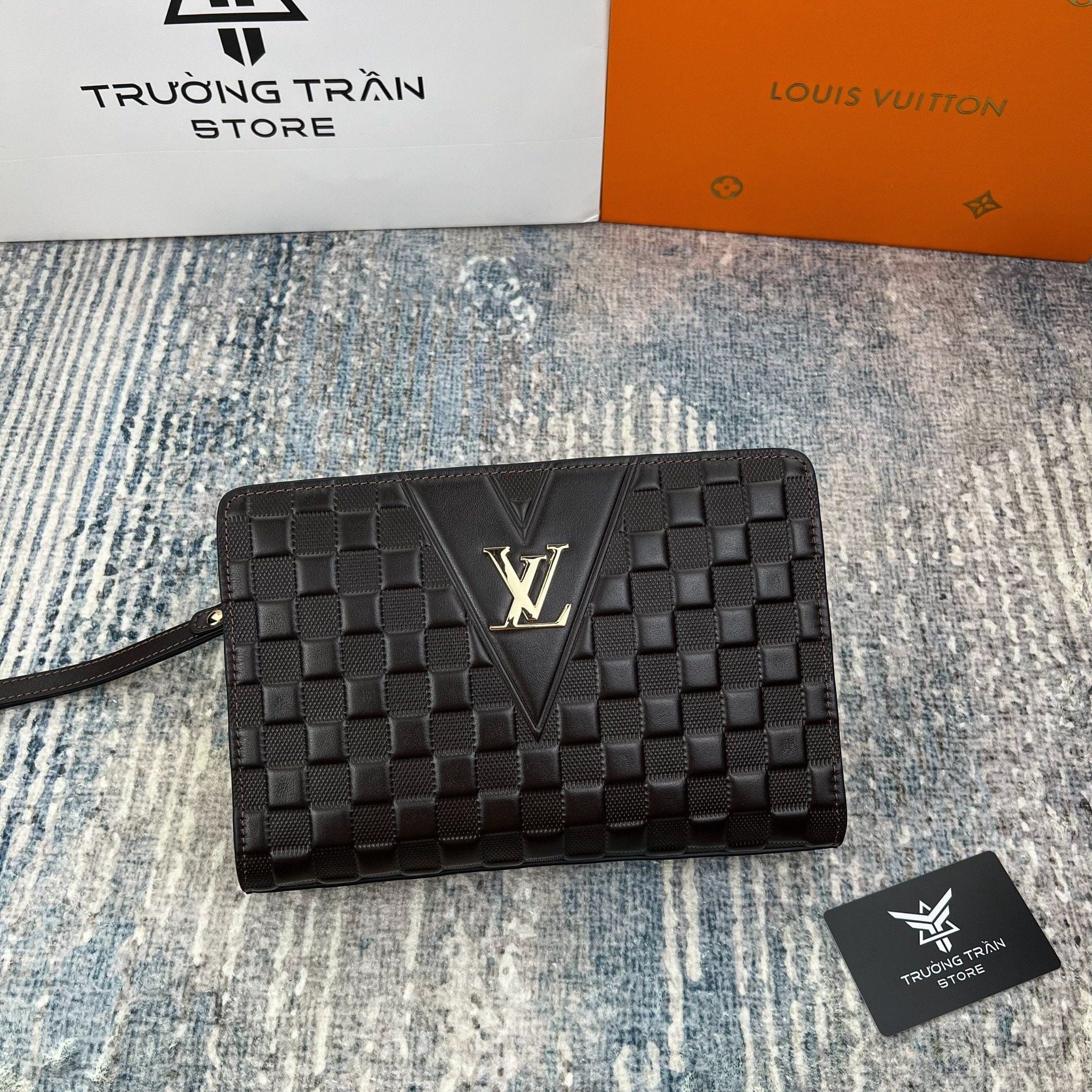 Clutch - Ví Khóa Vân Tay Louis Vuitton - Nam - CLTT242