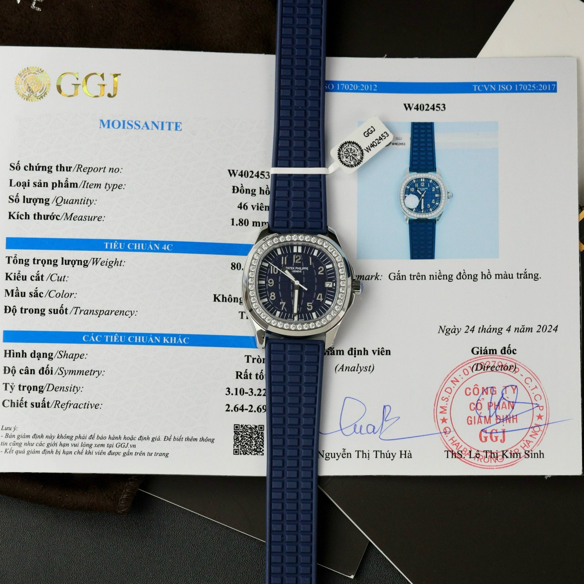 PATEK PHILIPPE AQUANAUT 36 MM - Đồng Hồ Patek Philippe - Nữ - DHTT154