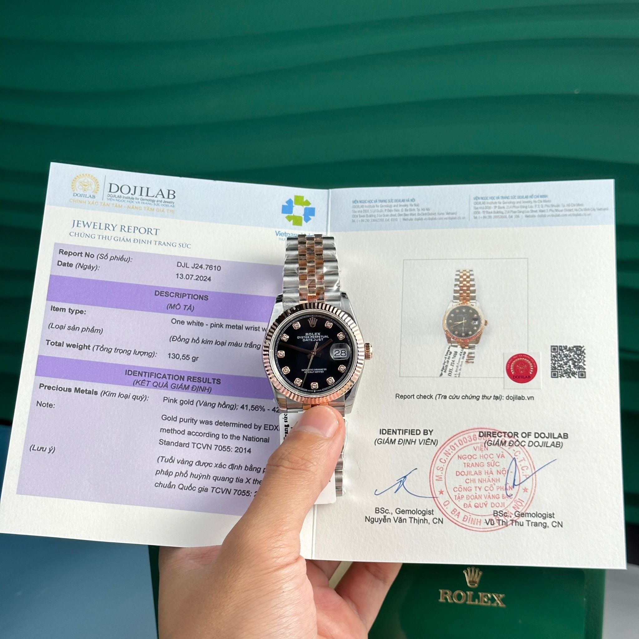 ROLEX DATEJUST 41 MM - Đồng Hồ Rolex - Nam - DHNTT474
