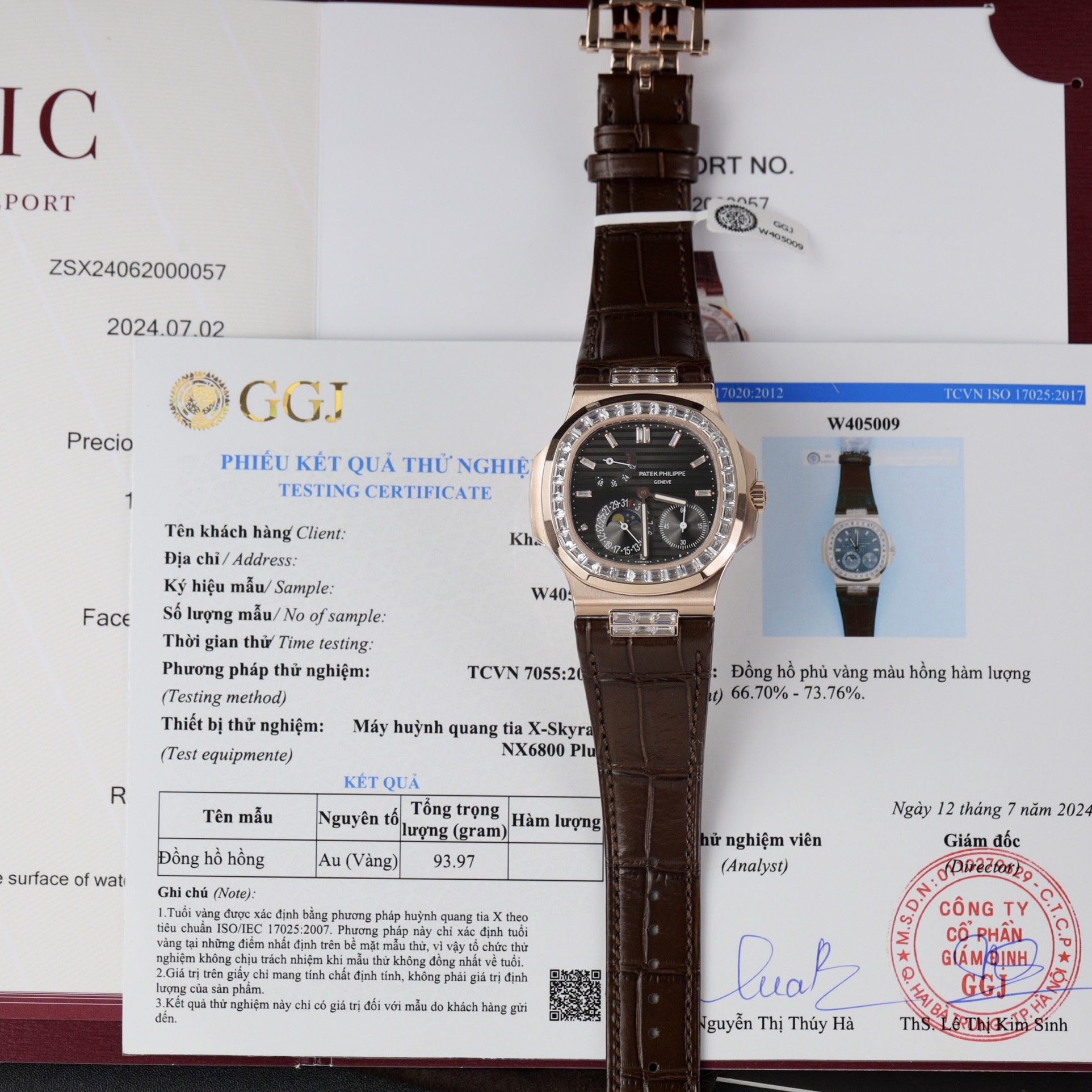 PATEK PHILIPPE NAUTILUS 40 MM - Đồng Hồ Patek Philippe - Nam - DHNTT1704