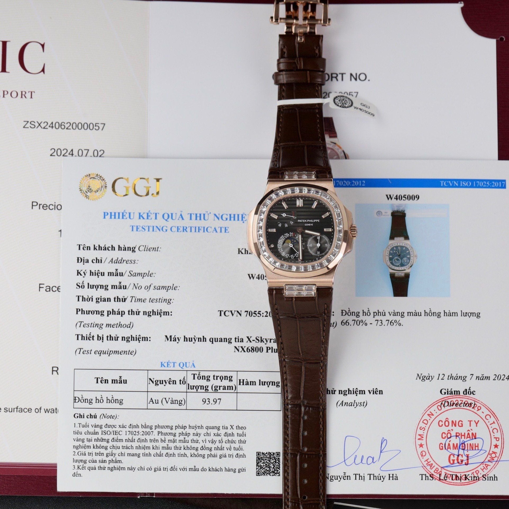 PATEK PHILIPPE NAUTILUS 40 MM - Đồng Hồ Patek Philippe - Nam - DHNTT1704