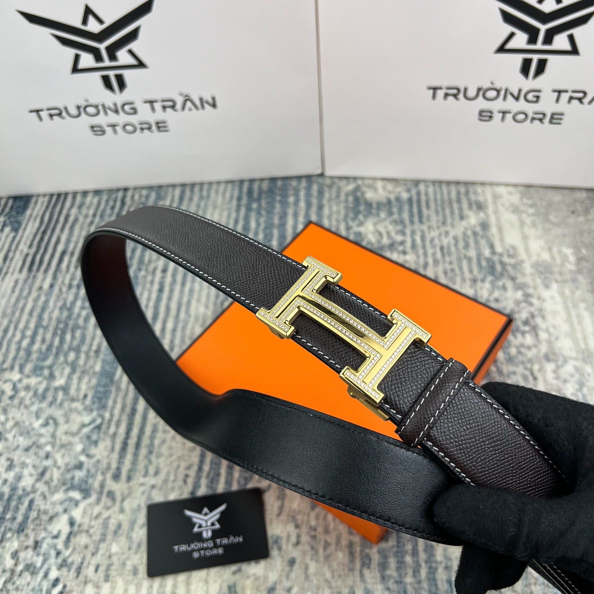 BELT 35 MM - Dây lưng Hermes - Nam - DLTT158