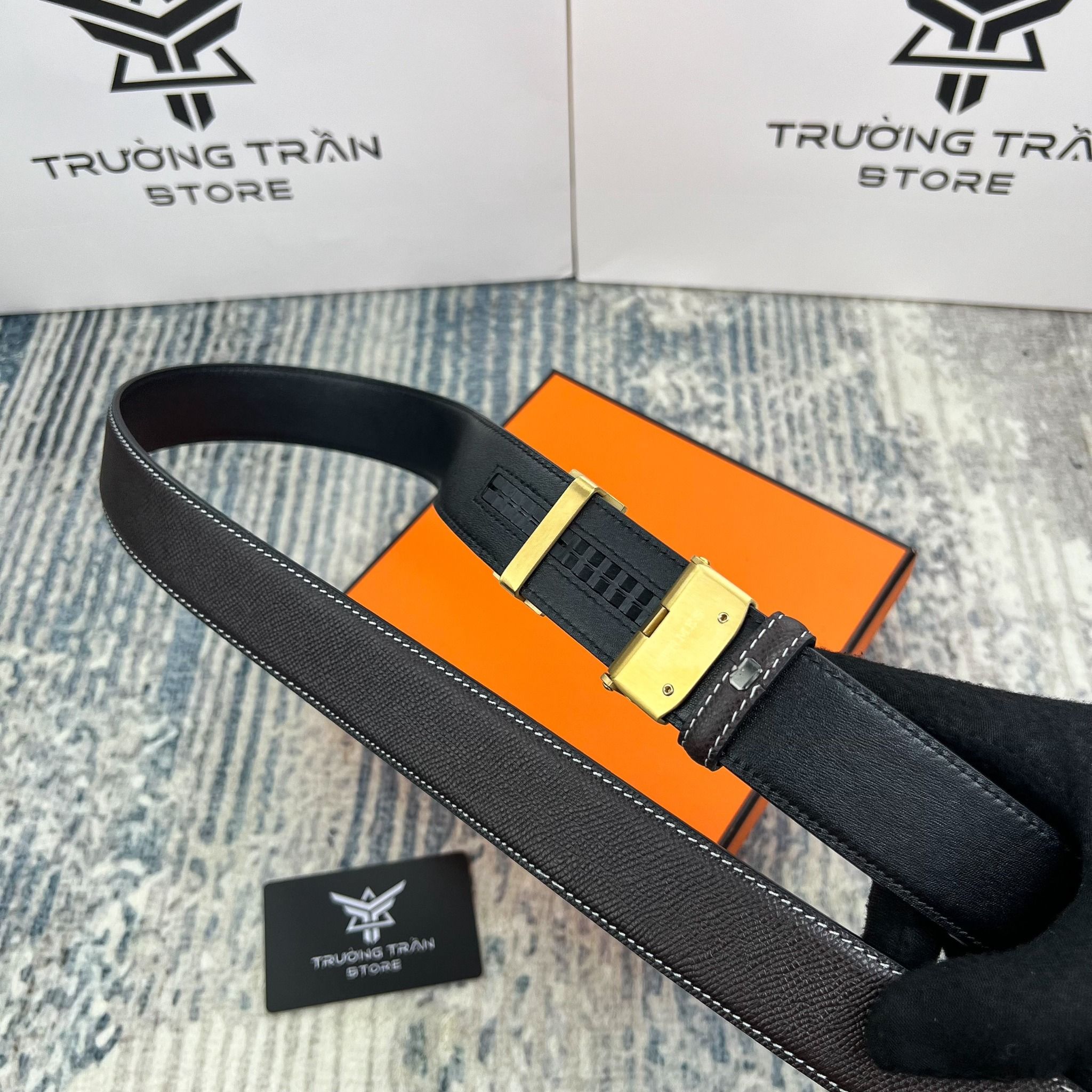 BELT 35 MM - Dây lưng Hermes - Nam - DLTT158